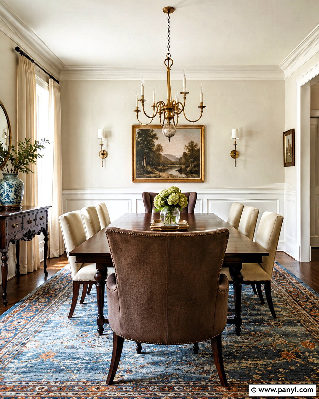 Sherwin Williams Creamy Walls With White Wainscoting - 35 sherwin williams creamy walls