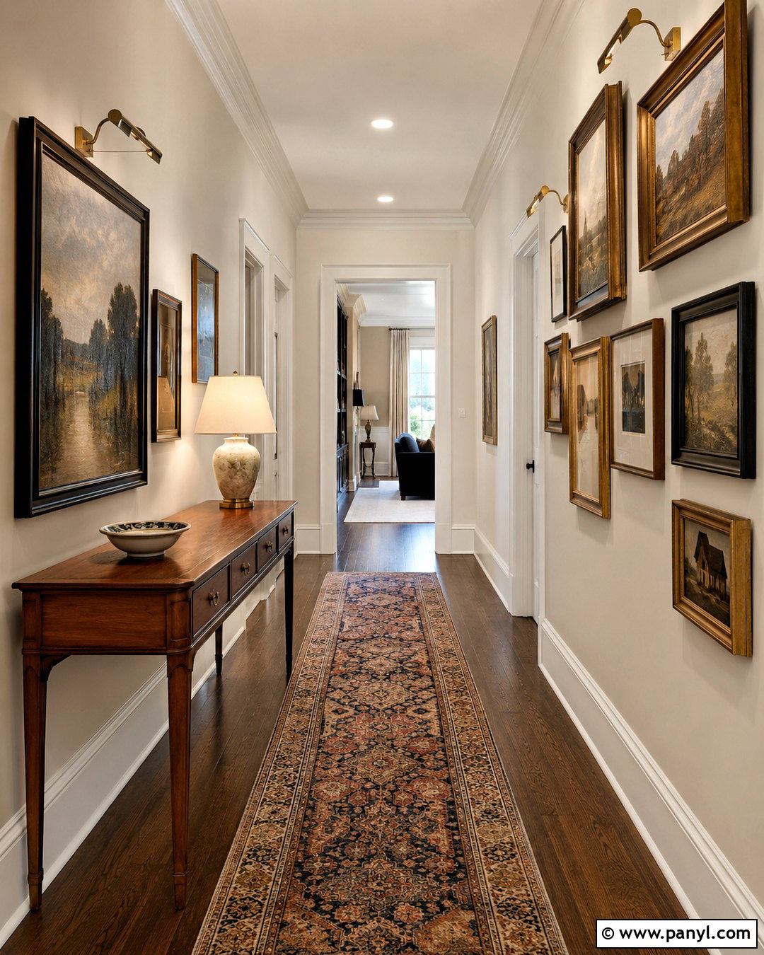 Sherwin Williams Creamy Walls With a Hallway Gallery - 35 sherwin williams creamy walls