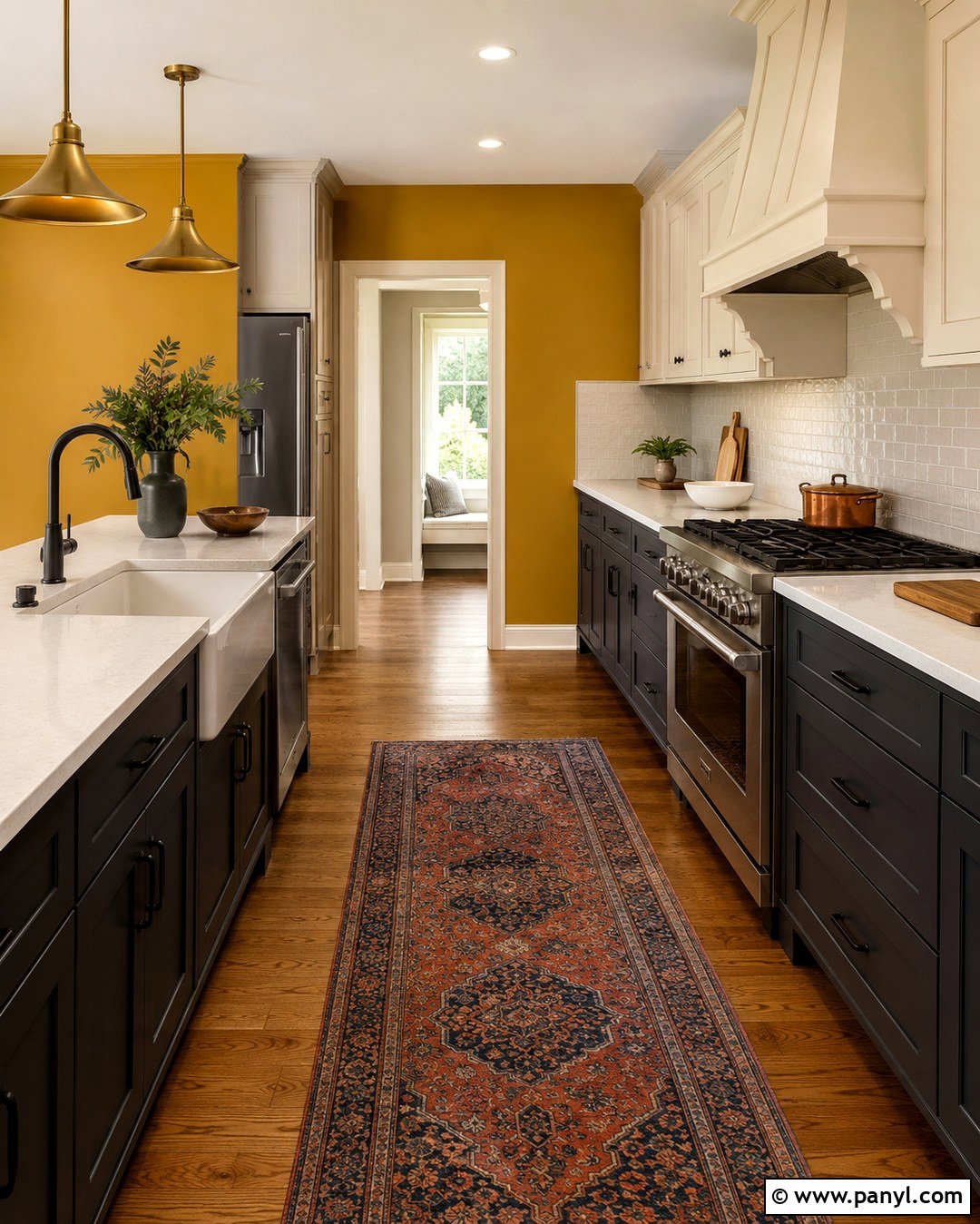 Sherwin-Williams Cut The Mustard Kitchen - 20 Dark Gold Paint Colors For Walls