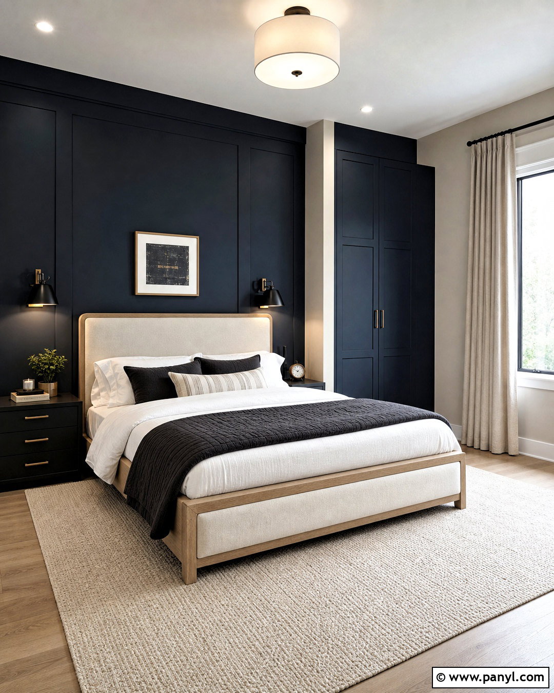 Sherwin Williams Cyberspace Guest Bedroom - 20 sherwin williams dark blue ideas