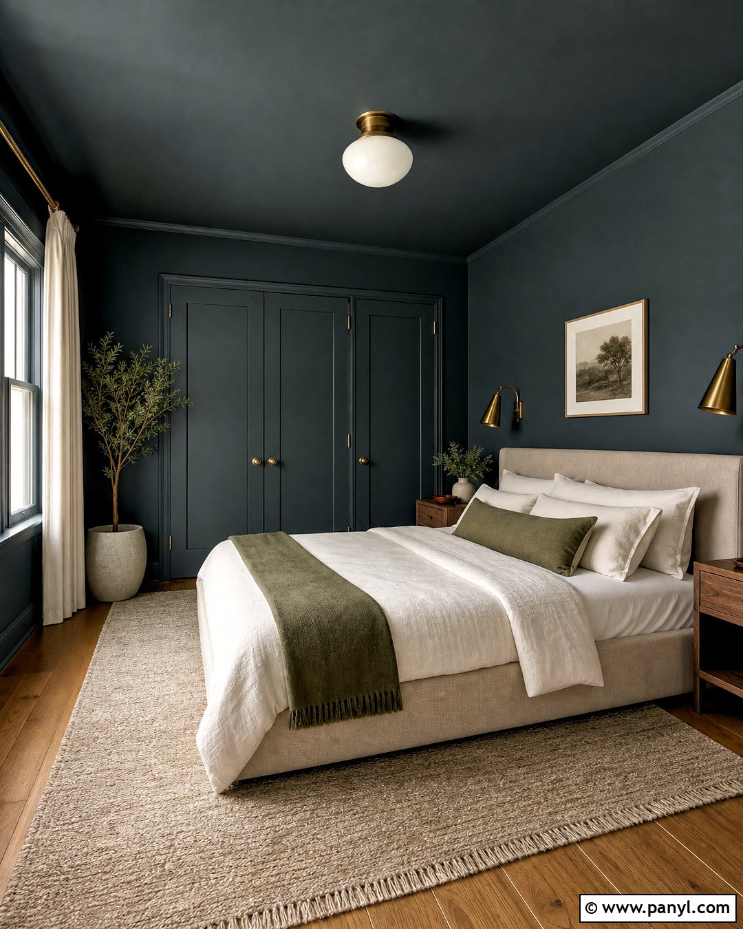 Sherwin Williams Dark Night Bedroom - 20 sherwin williams dark blue ideas