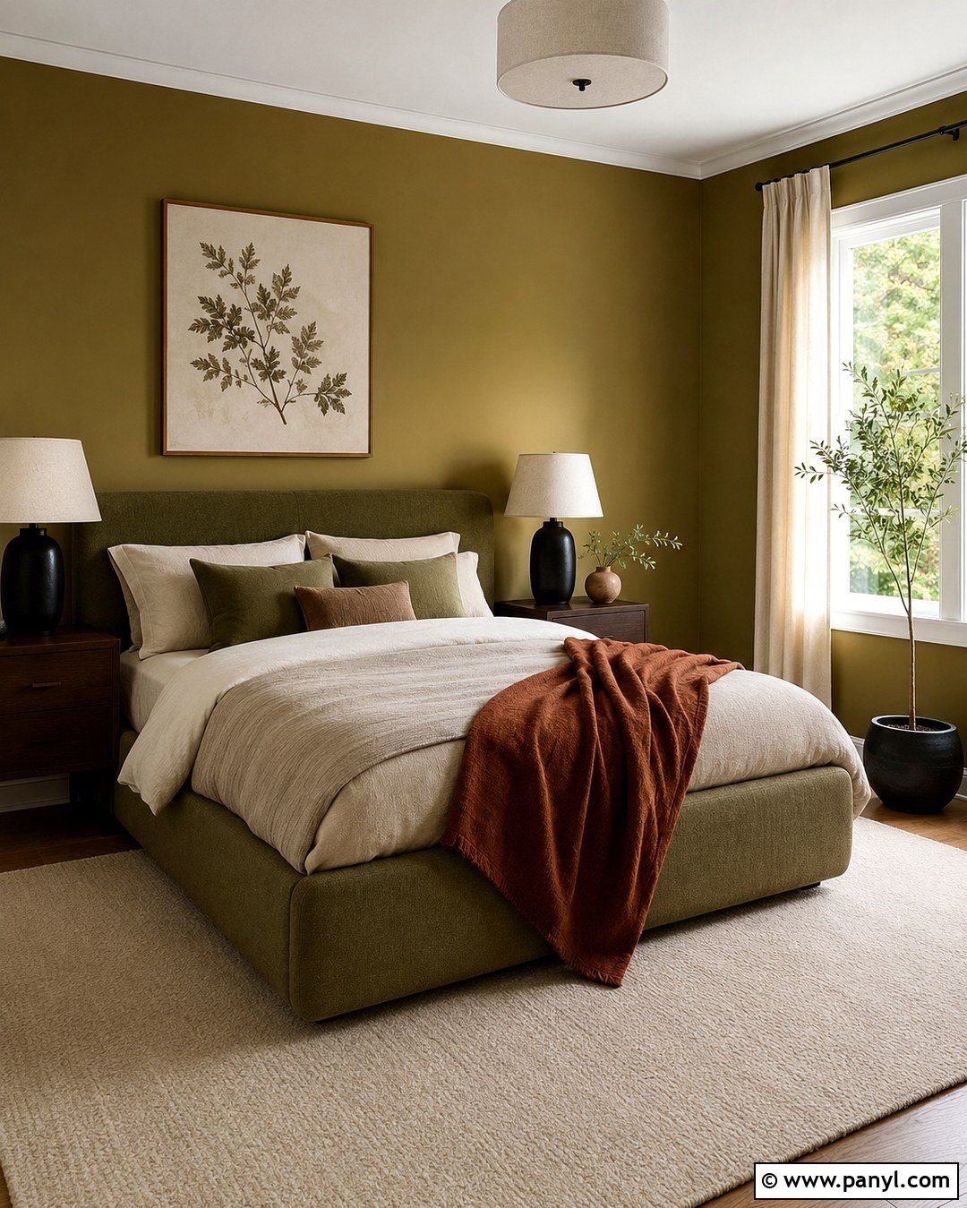 Sherwin-Williams Different Gold Bedroom - 20 Dark Gold Paint Colors For Walls