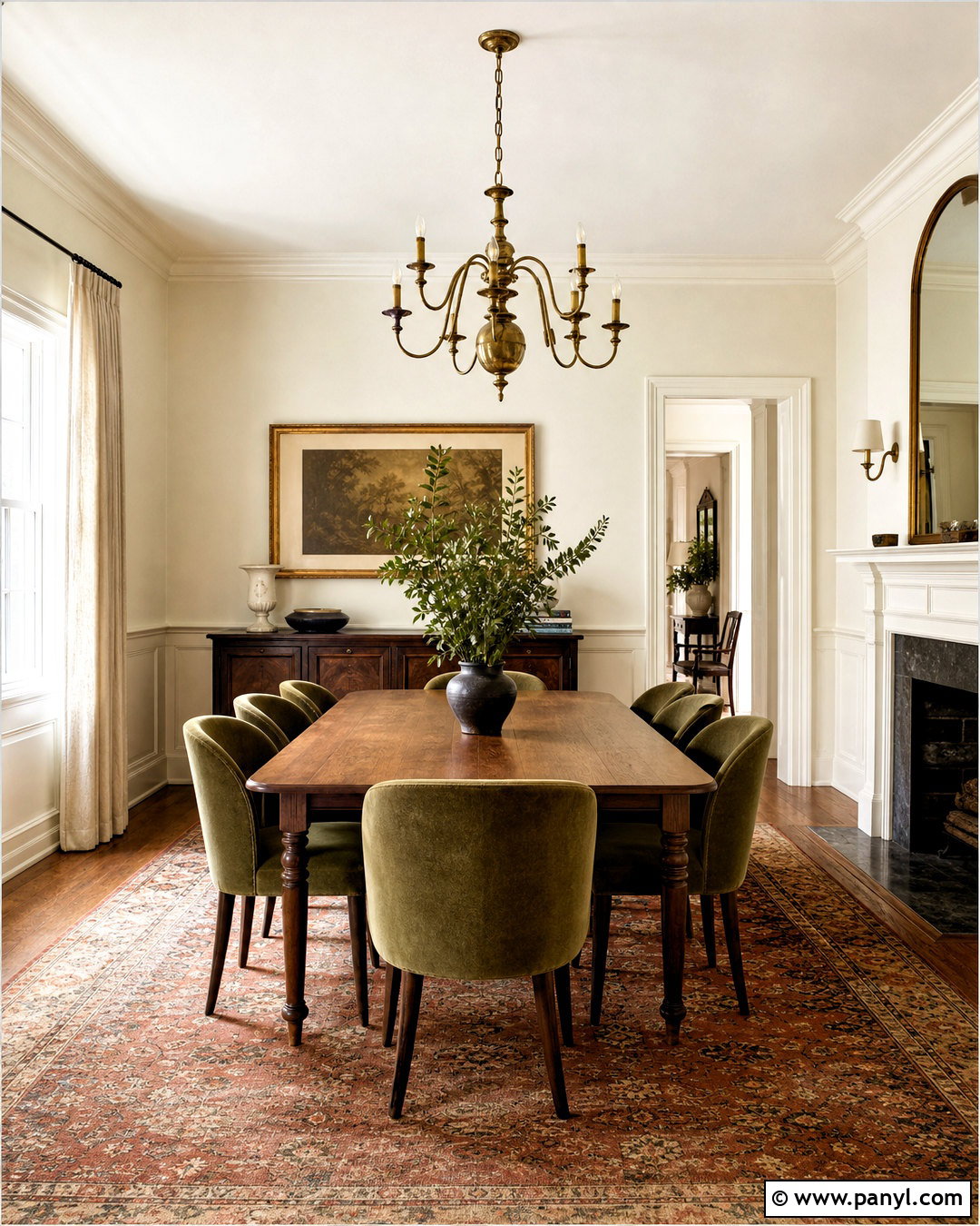 Sherwin-Williams Dover White SW 6385 Paint Color - 20 warm cream paint colors