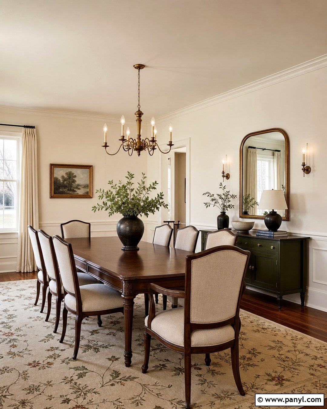 Sherwin-Williams Dover White SW 6385 - 35 popular white paint colors for walls