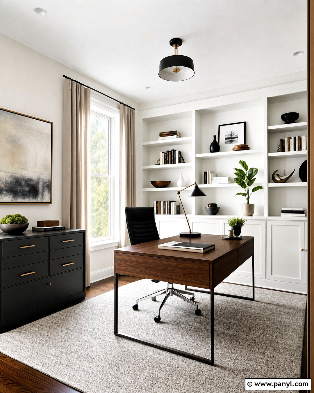 Sherwin Williams Eider White Home Office - 20 gorgeous white sherwin williams ideas