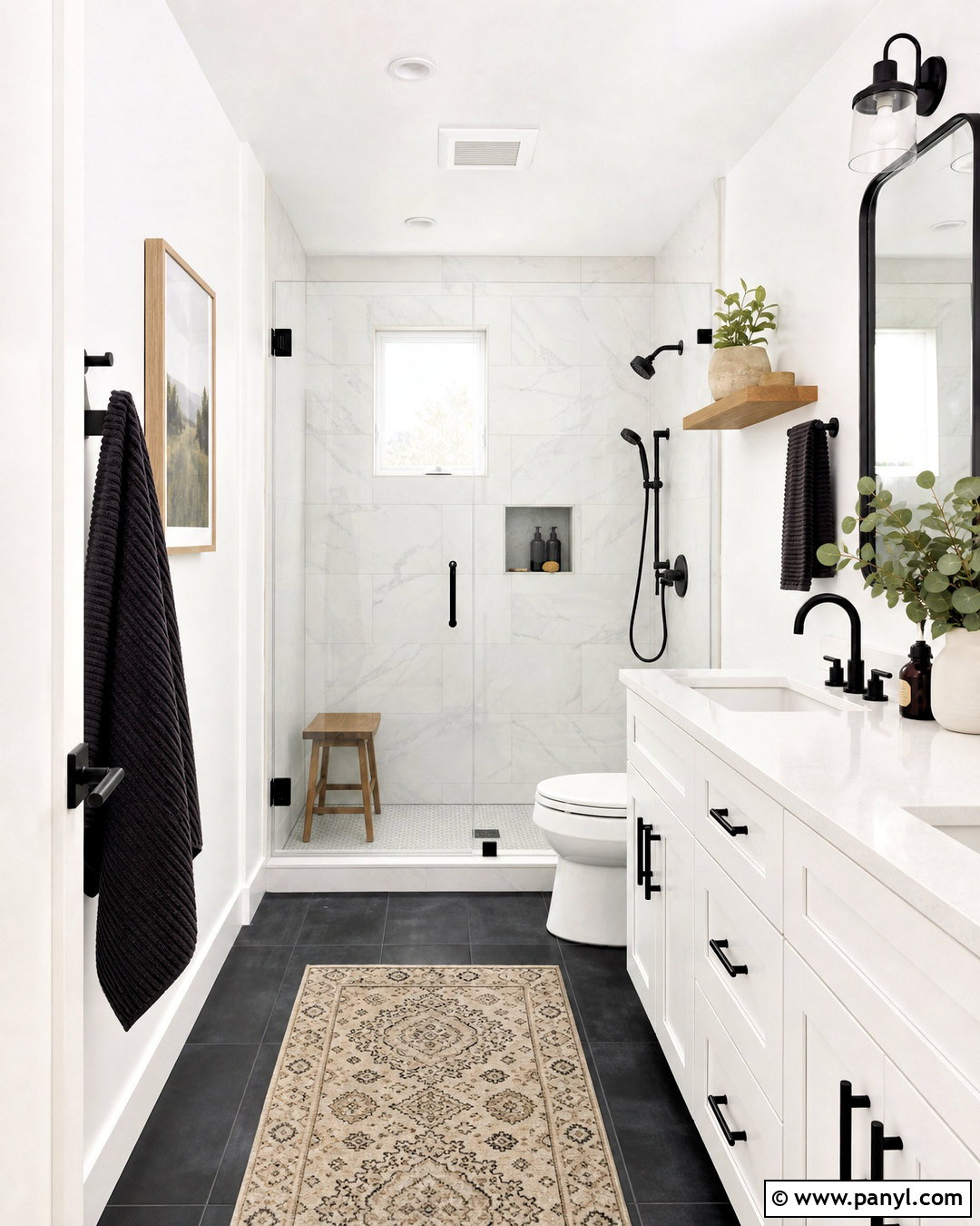 Sherwin-Williams Extra White Bathroom - 20 incredible white sherwin williams ideas
