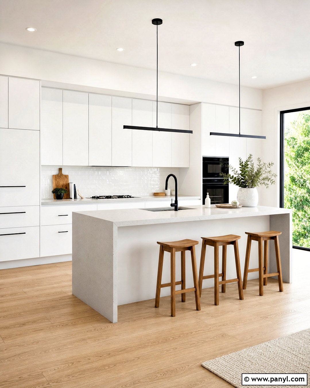 Sherwin Williams Extra White Modern Kitchen - 20 gorgeous white sherwin williams ideas