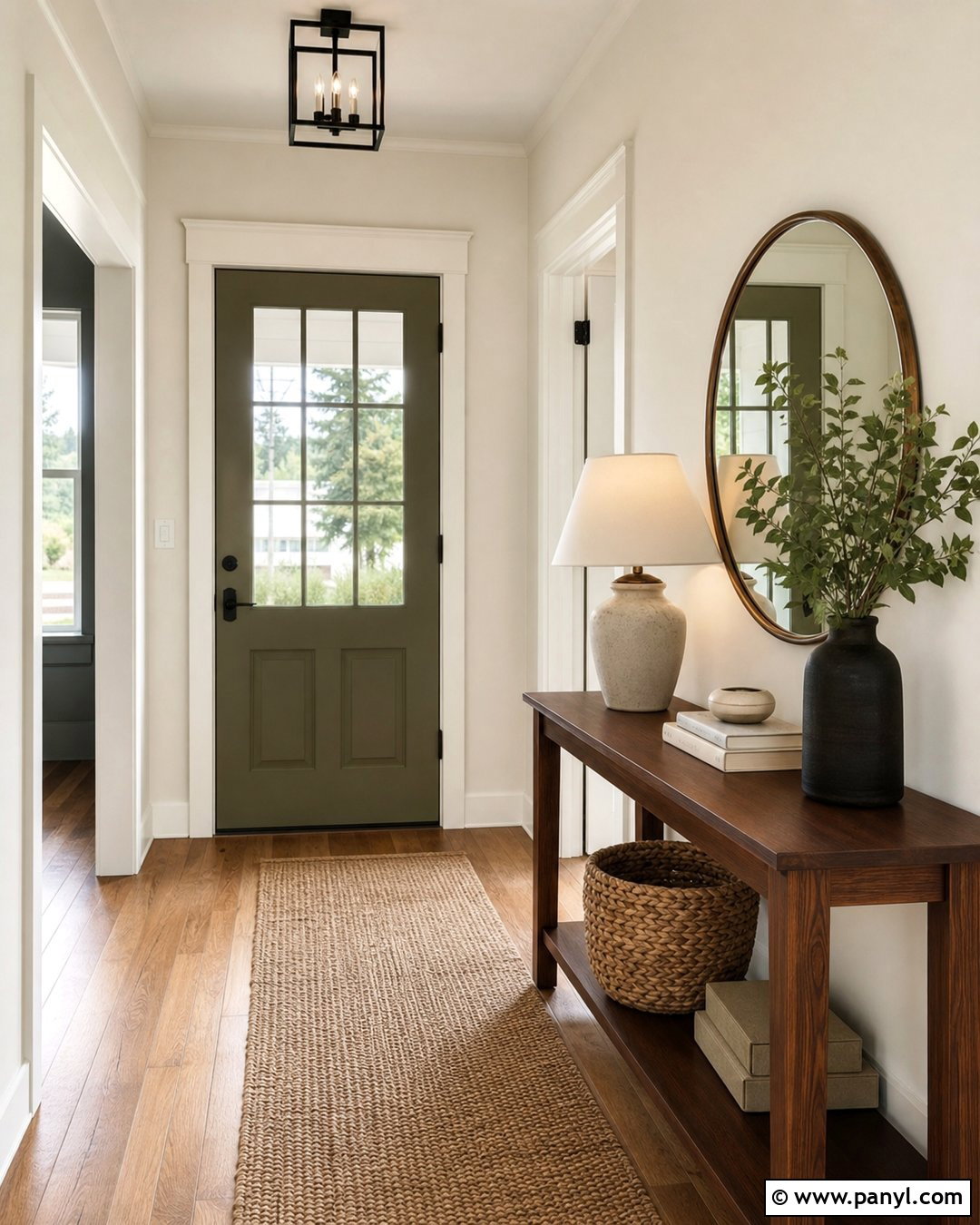 Sherwin-Williams Greek Villa Entryway Walls - 25 Best Neutral White Paint For Walls