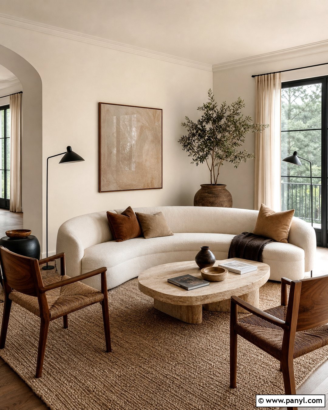 Sherwin-Williams Greek Villa SW 7551 Paint Color - 25 Best Creamy White Paint Color For Walls