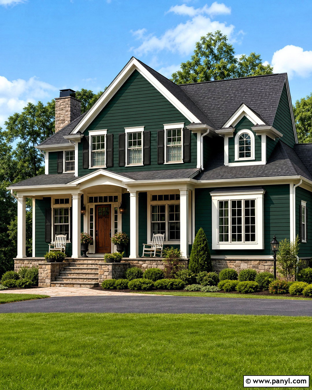Sherwin-Williams Hunt Club Paint Color - 20 emerald green paint colors