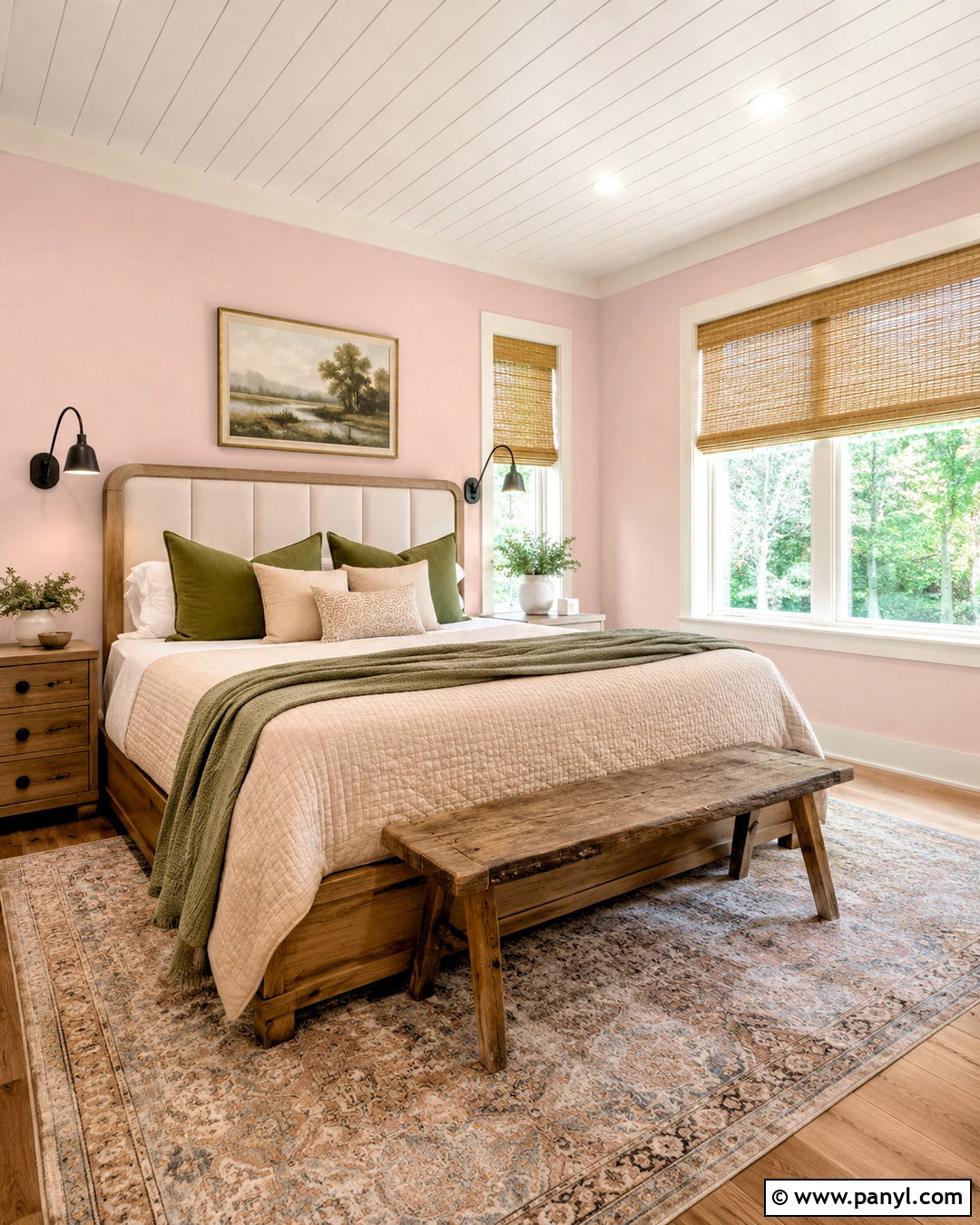Sherwin-Williams Intimate White Bedroom Walls - 20 light pink bedroom walls paint colors