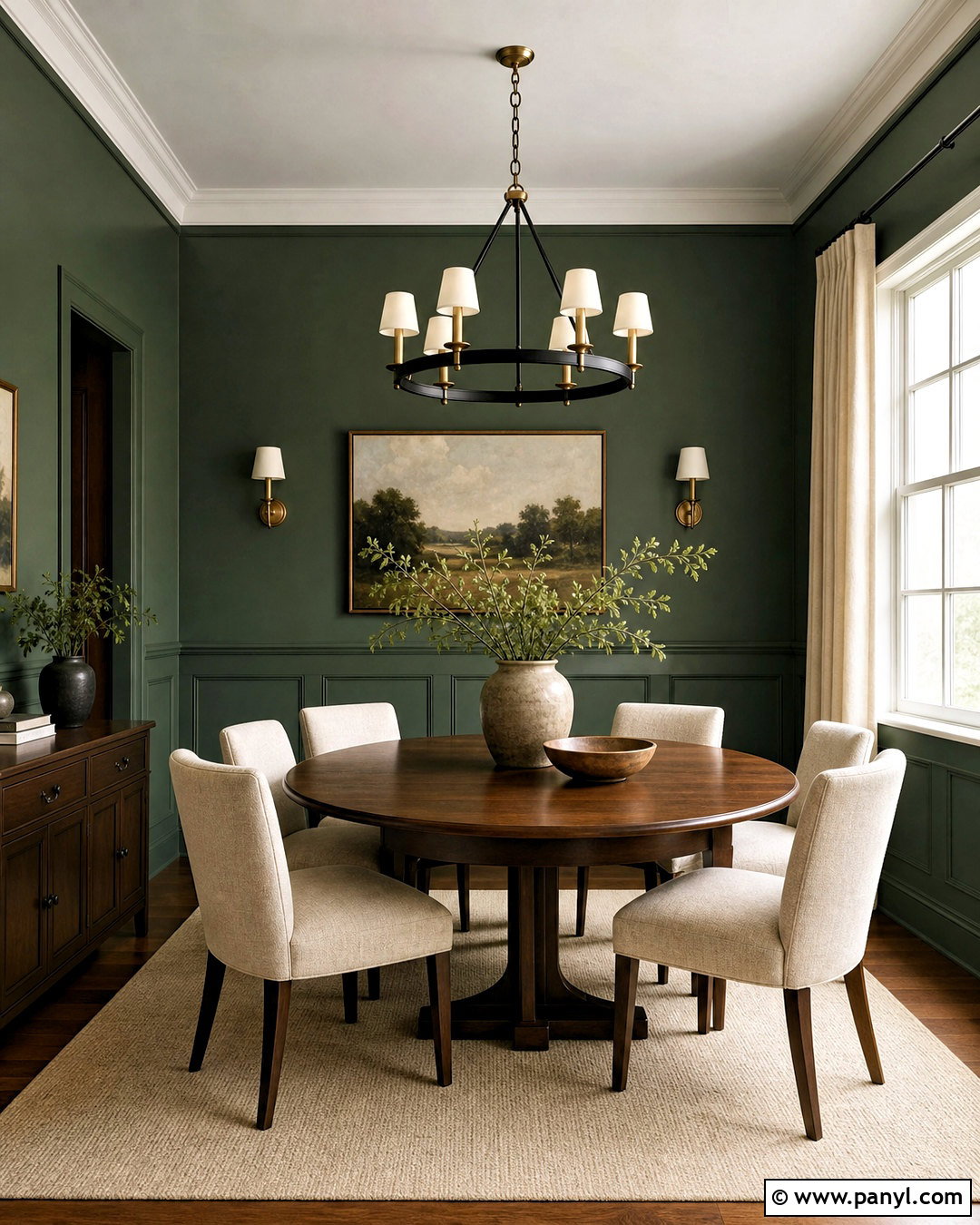 Sherwin-Williams Inverness Paint Color - 20 emerald green paint colors