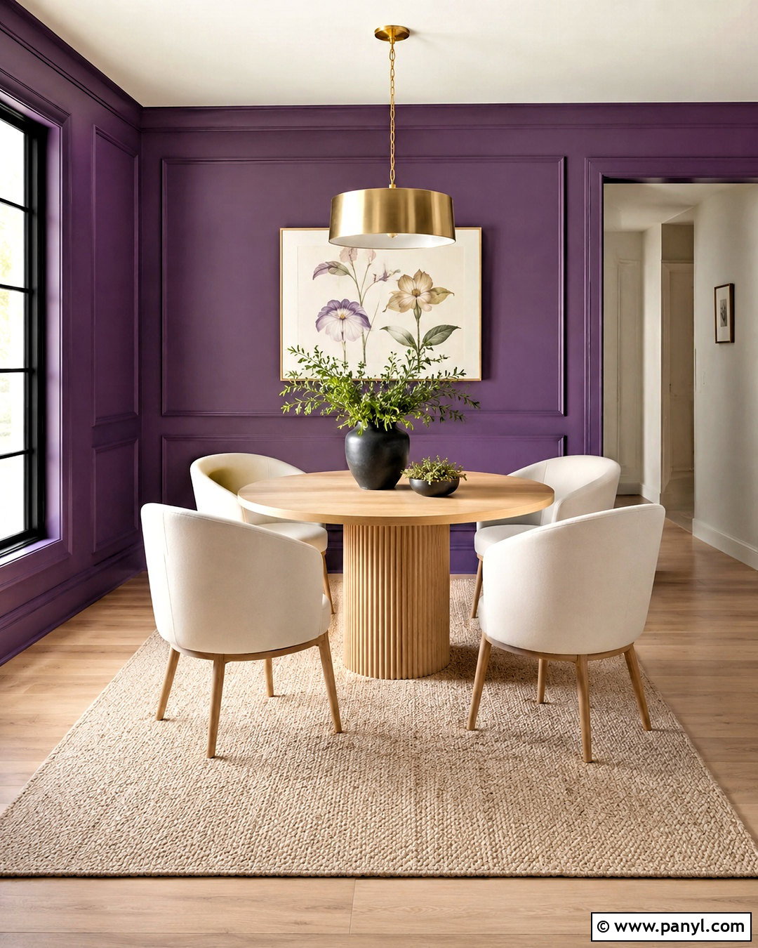 Sherwin-Williams Kimono Violet SW 6839 - 20 dark purple paint colors