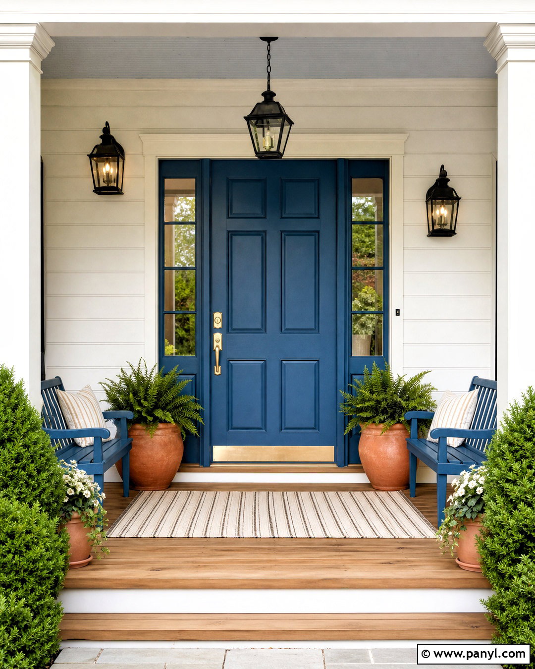 Sherwin Williams Loyal Blue Front Porch - 20 sherwin williams dark blue ideas