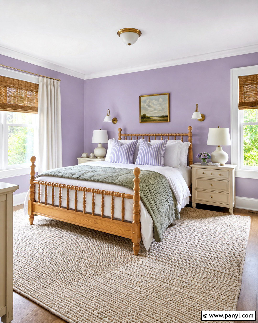 Sherwin-Williams Magical SW 6829 - 20 best purple bedroom paint colors
