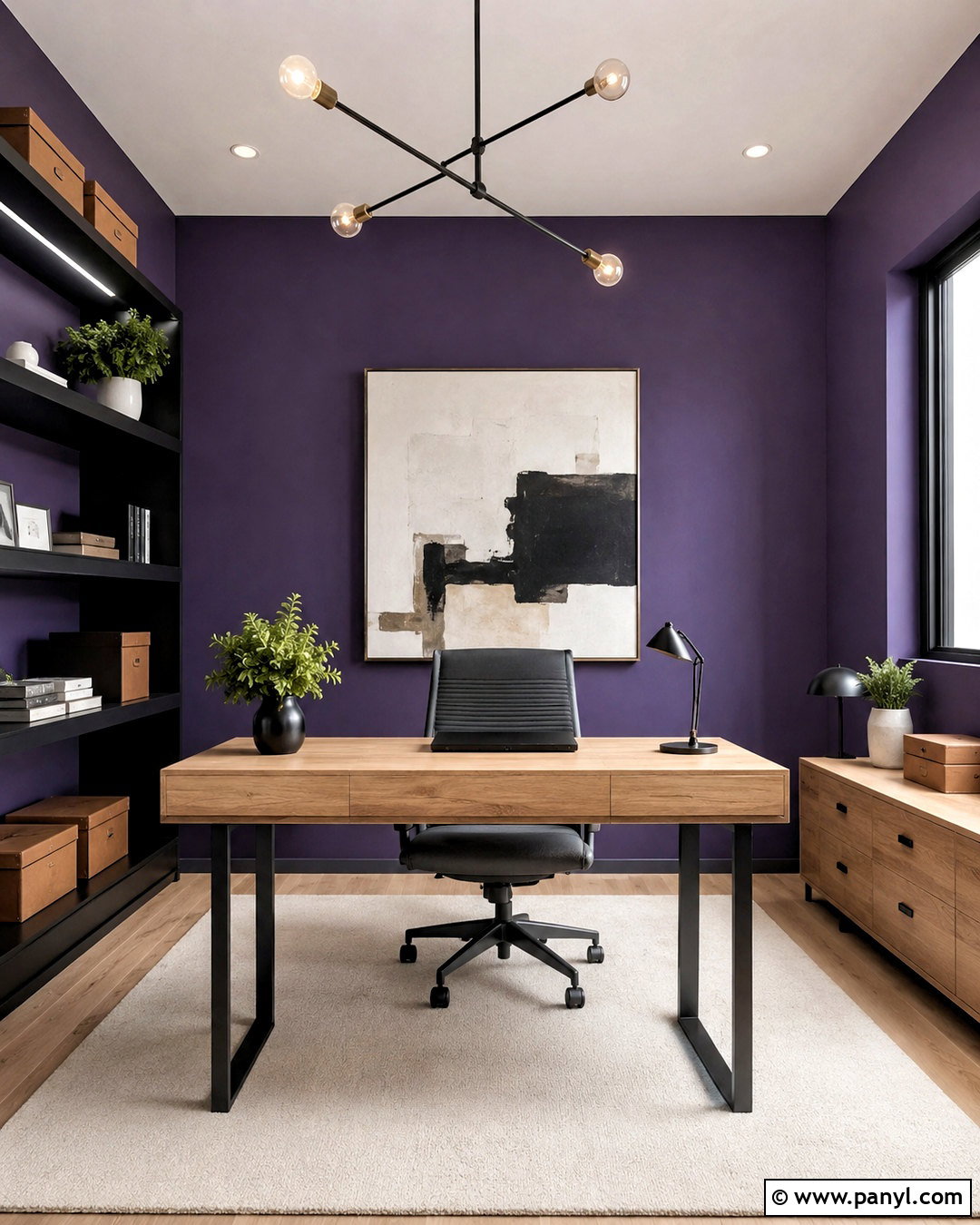 Sherwin-Williams Majestic Purple SW 6545 - 20 dark purple paint colors
