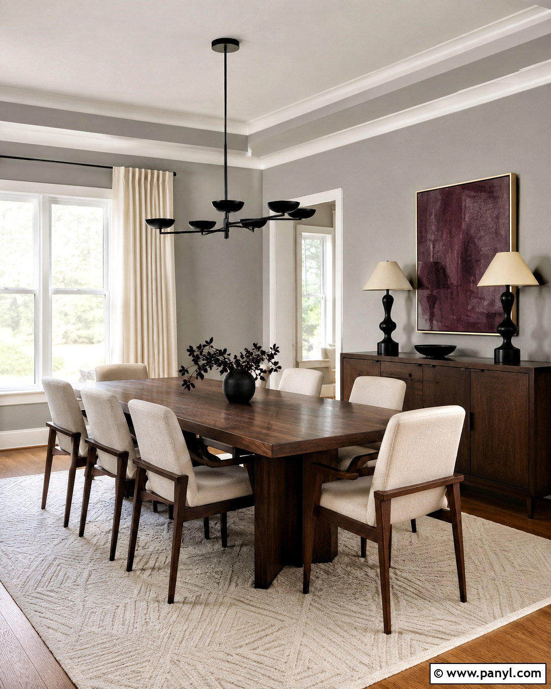 Sherwin-Williams Modern Gray Dining Room - 20 modern gray sherwin williams ideas