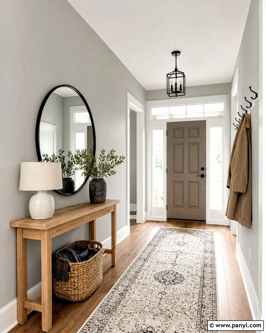 Sherwin-Williams Modern Gray Entryway - 20 modern gray sherwin williams ideas