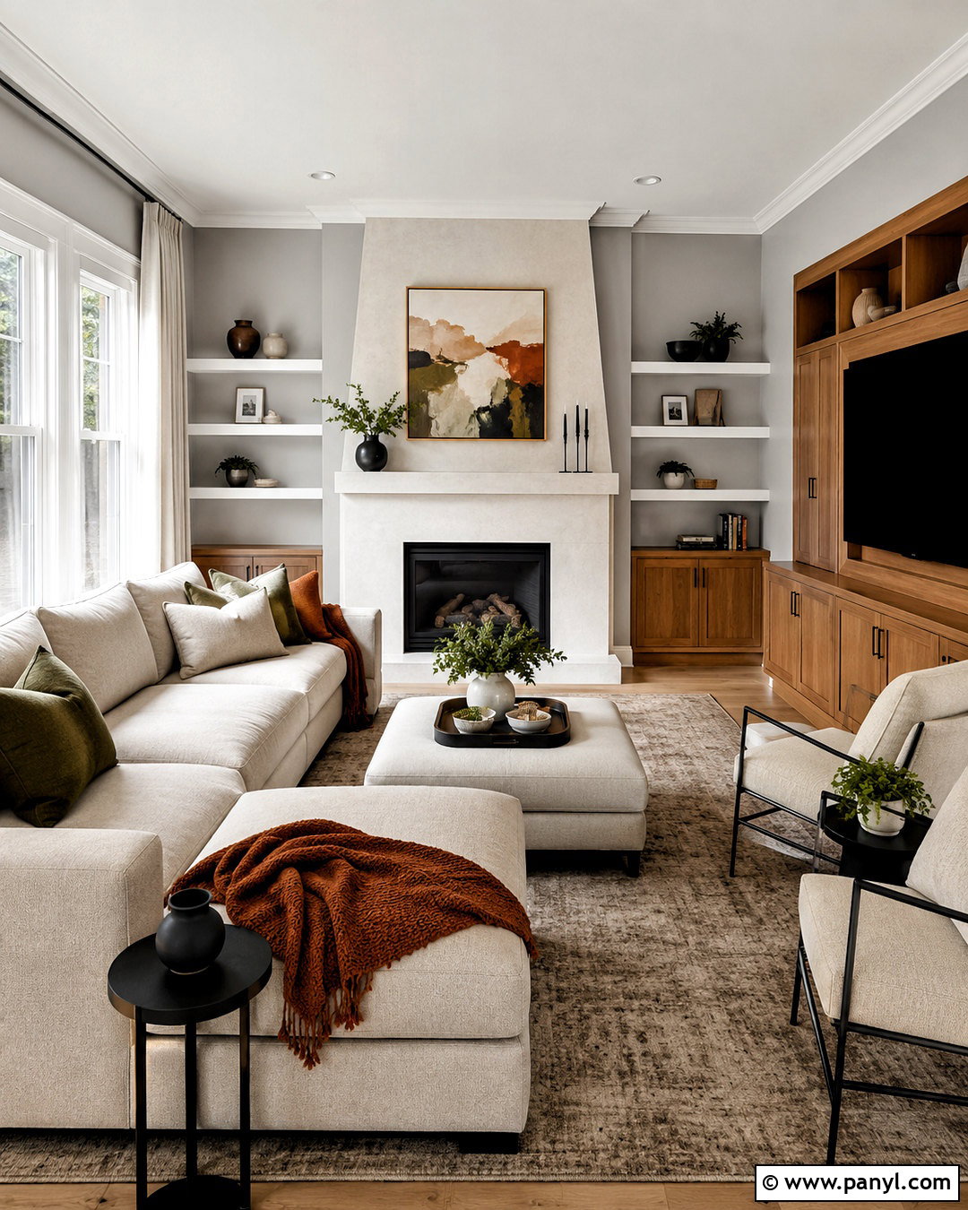 Sherwin-Williams Modern Gray Family Room - 20 modern gray sherwin williams ideas