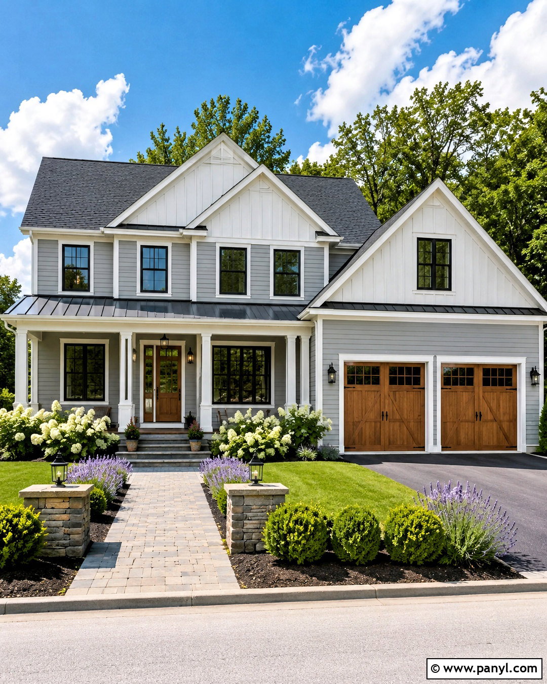Sherwin-Williams Modern Gray Farmhouse Exterior - 20 modern gray sherwin williams ideas