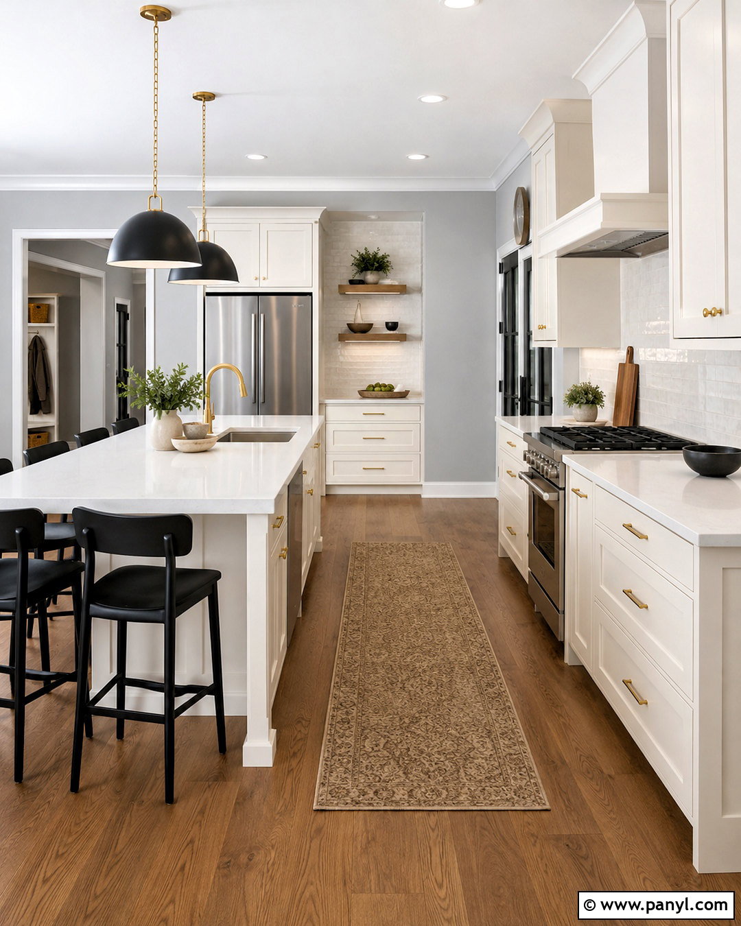 Sherwin-Williams Modern Gray Kitchen Walls - 20 modern gray sherwin williams ideas