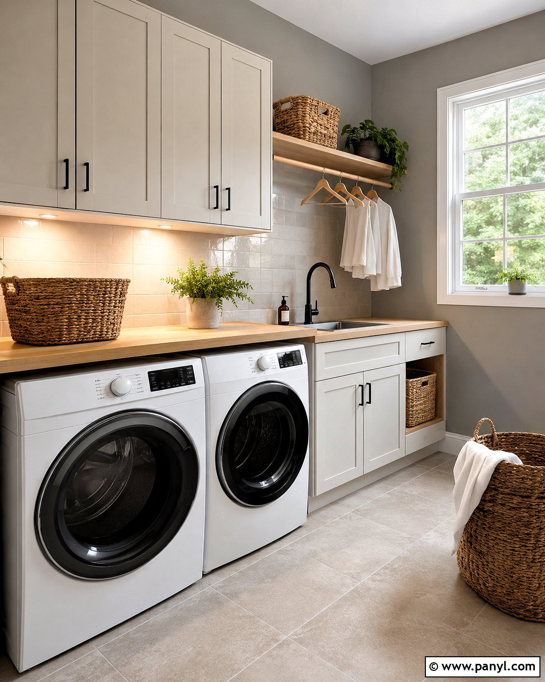 Sherwin-Williams Modern Gray Laundry Room - 20 modern gray sherwin williams ideas