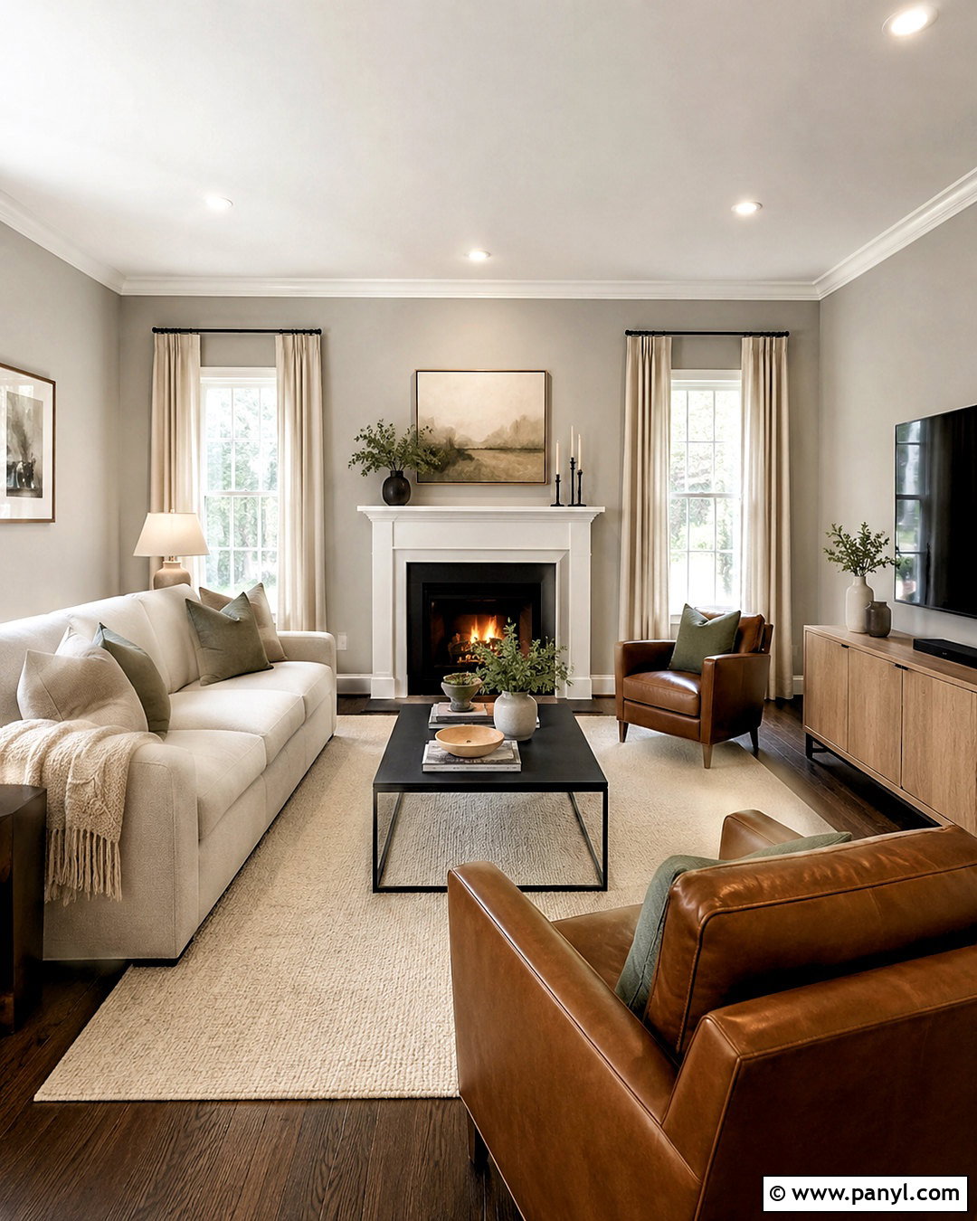 Sherwin-Williams Modern Gray Living Room - 20 modern gray sherwin williams ideas