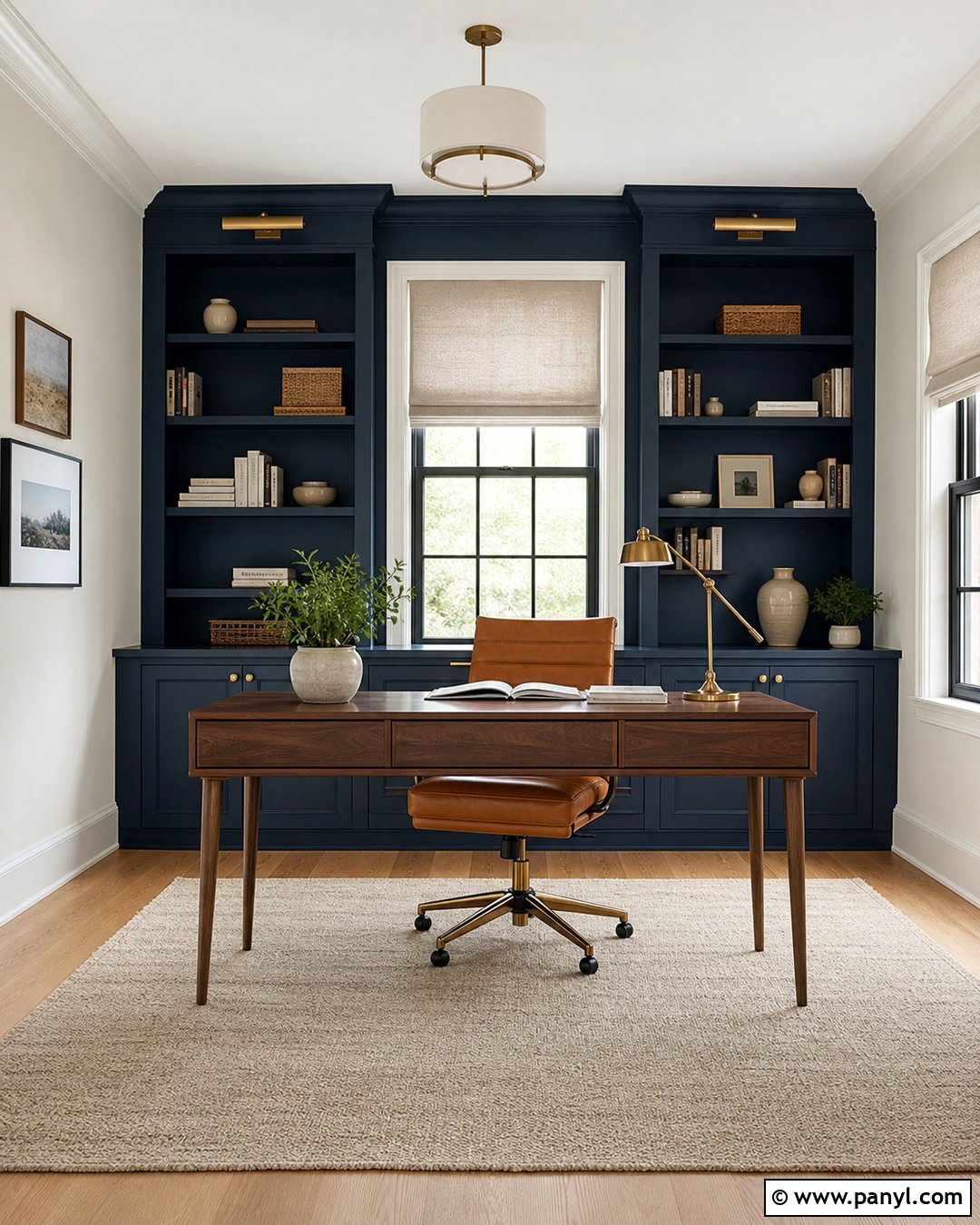 Sherwin Williams Moscow Midnight Office Wall - 20 Navy Accent Wall Sherwin Williams Ideas