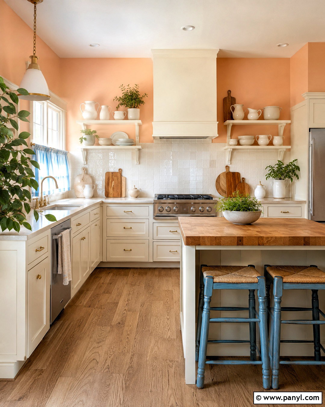 Sherwin-Williams Naive Peach SW 6631 - 20 light orange paint colors