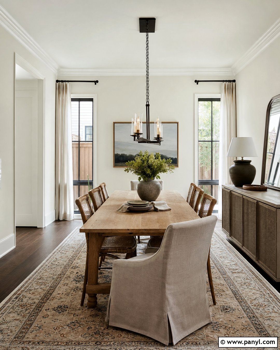Sherwin-Williams Natural Choice Dining Room Walls - 25 Best Neutral White Paint For Walls