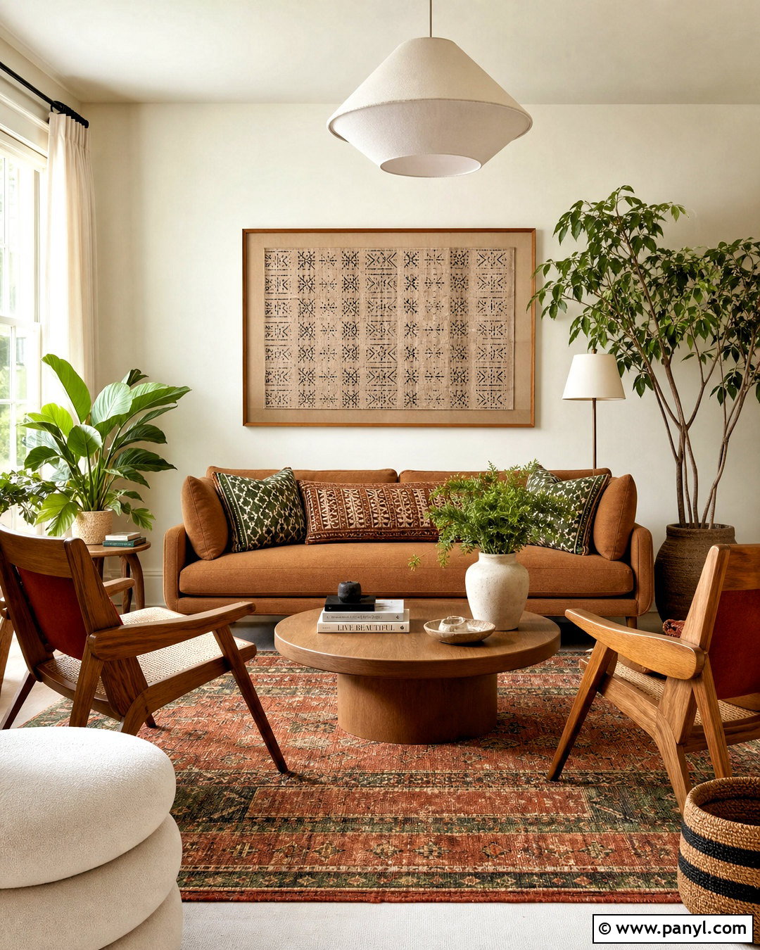 Sherwin-Williams Natural Choice Living Room - 20 off white paint colors living room ideas