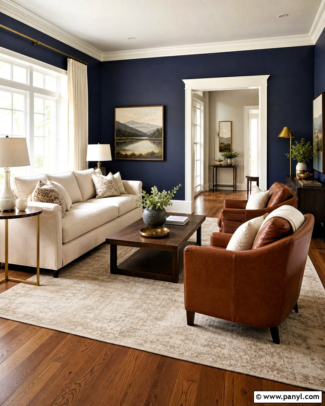 Sherwin Williams Naval Living Room - 20 sherwin williams dark blue ideas