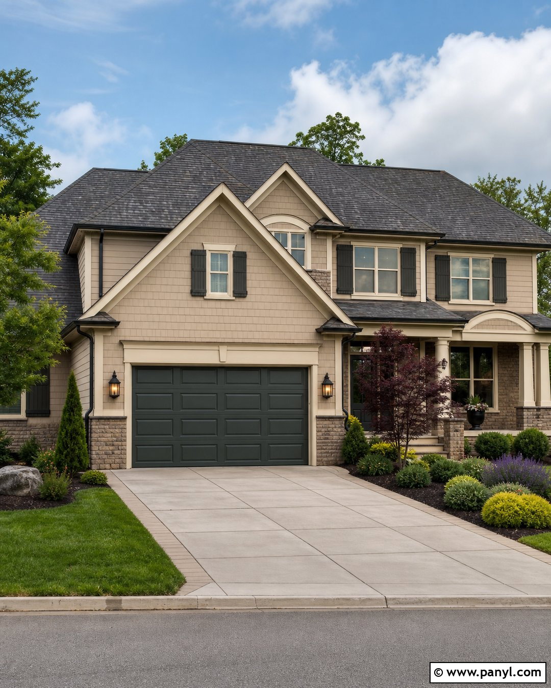 Sherwin-Williams Night Owl Garage Door - 30 sherwin williams night owl ideas