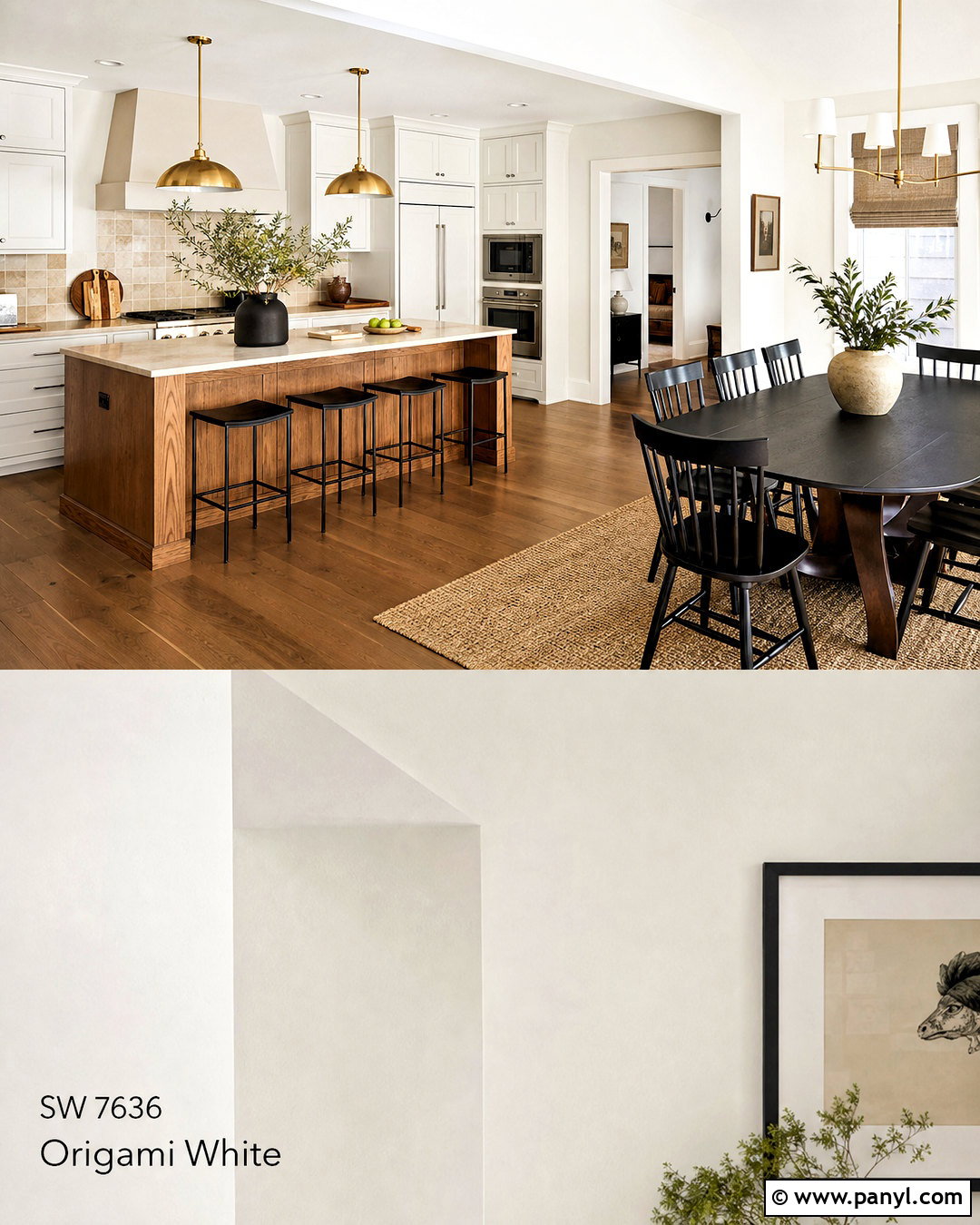 Sherwin-Williams Origami White Off White Paint - 20 best off white paint color for walls