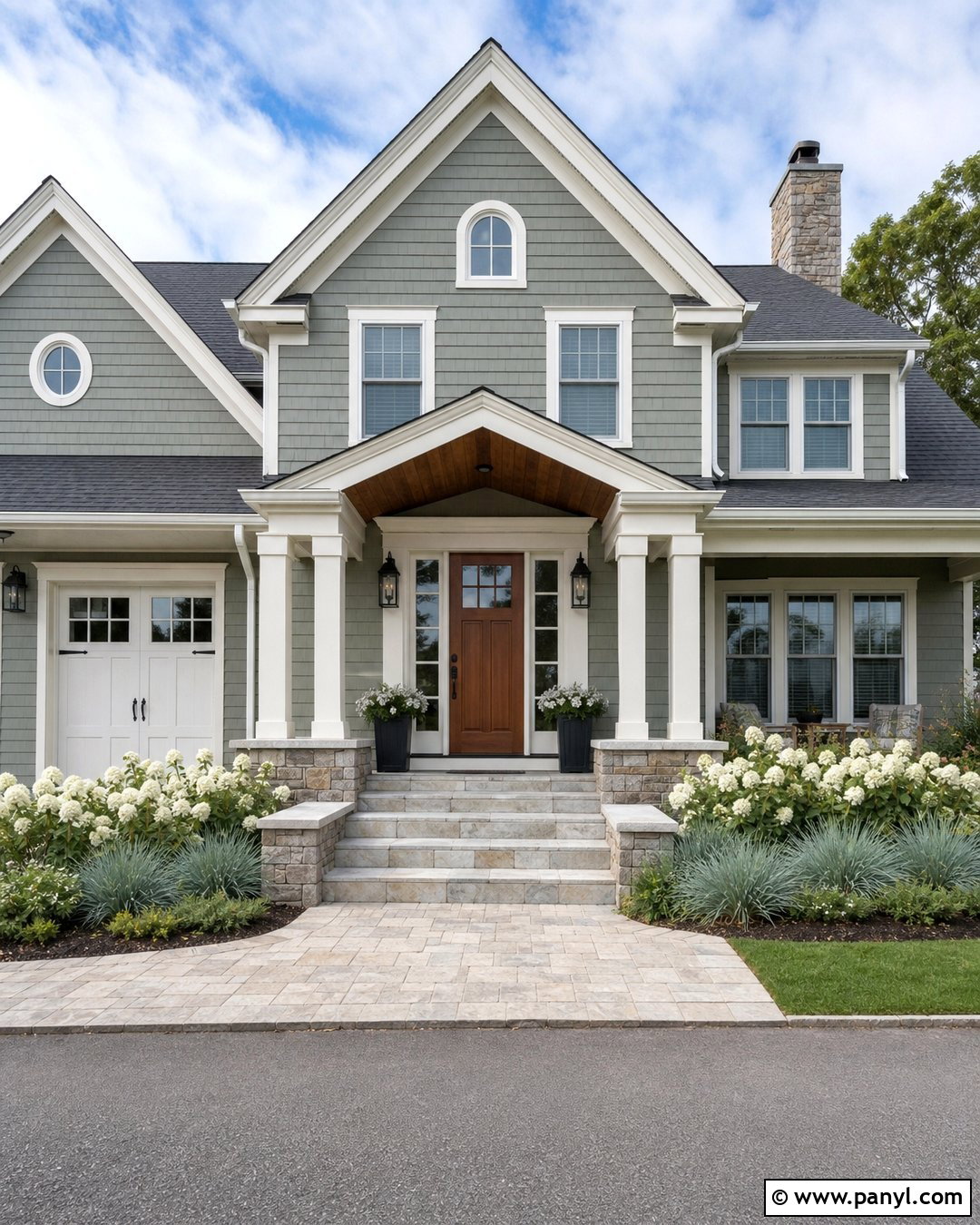 Sherwin-Williams Oyster Bay Green Exterior - 20 Beach House Green Sherwin Williams Ideas