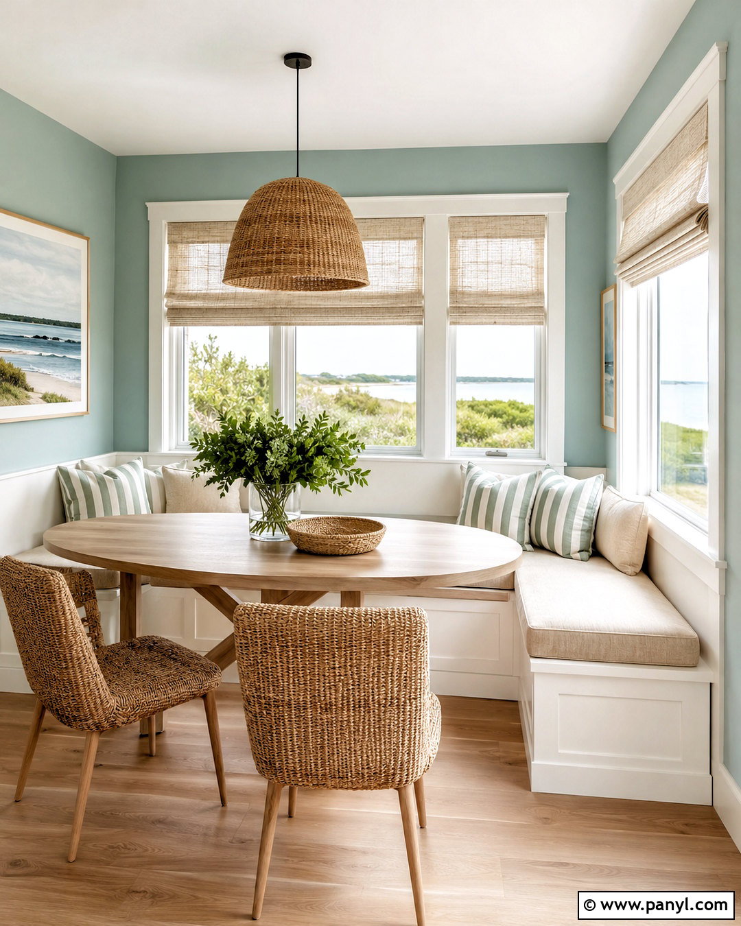 Sherwin-Williams Oyster Bay Paint Color - 20 neutral green paint colors