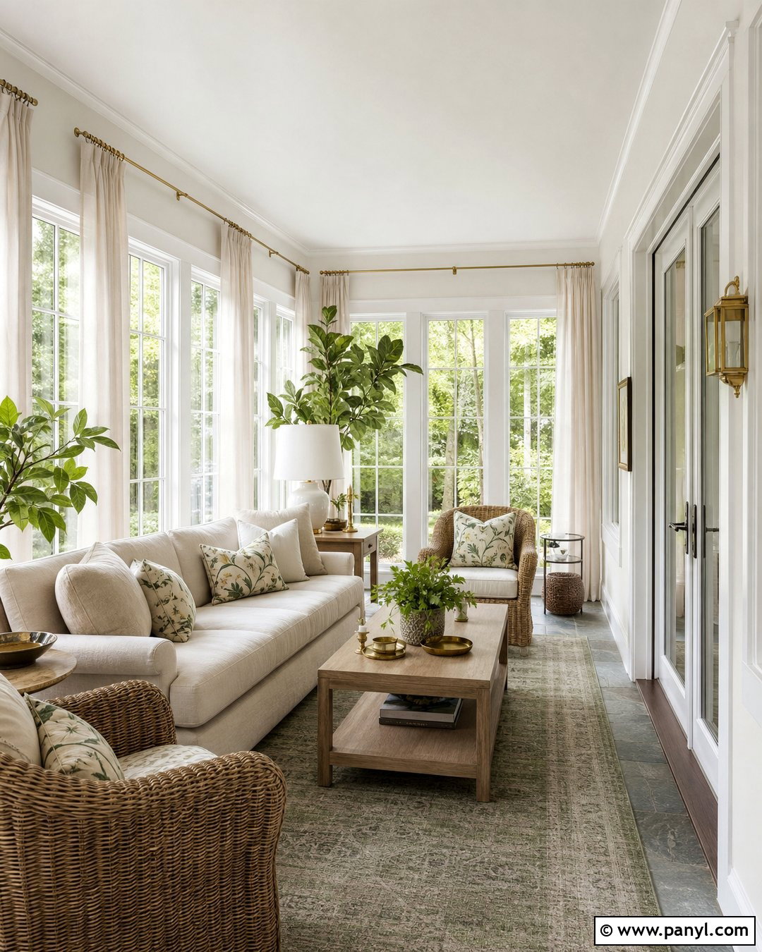 Sherwin-Williams Oyster White Sunroom Walls - 25 Best Neutral White Paint For Walls