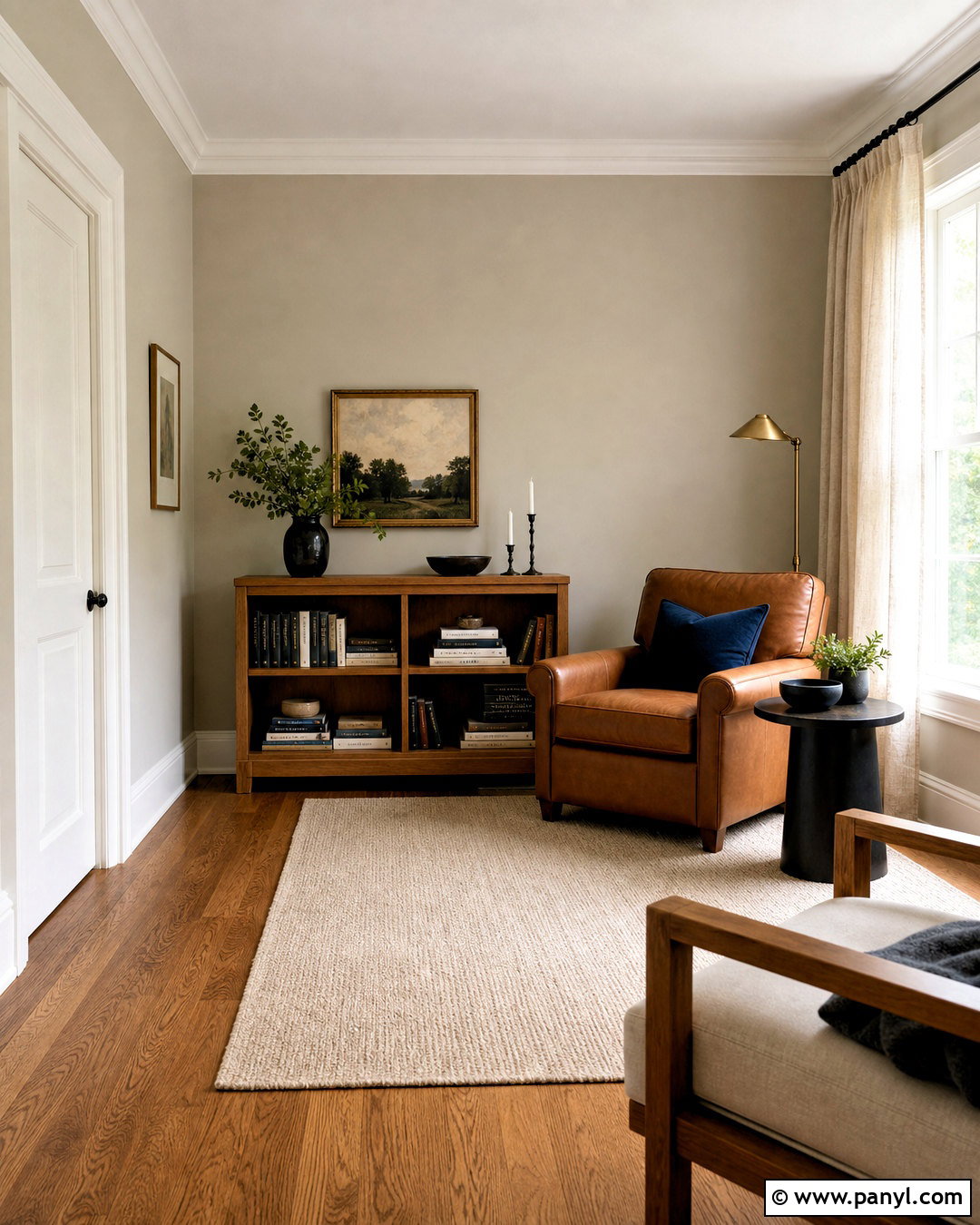 Sherwin-Williams Pediment Reading Room - 20 greige sherwin williams ideas