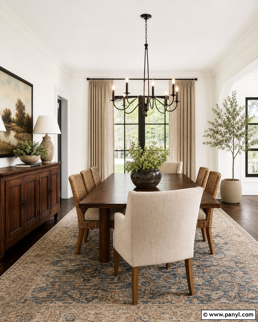 Sherwin Williams Pure White Dining Room With Wood Table - 30 Sherwin Williams Pure White Walls