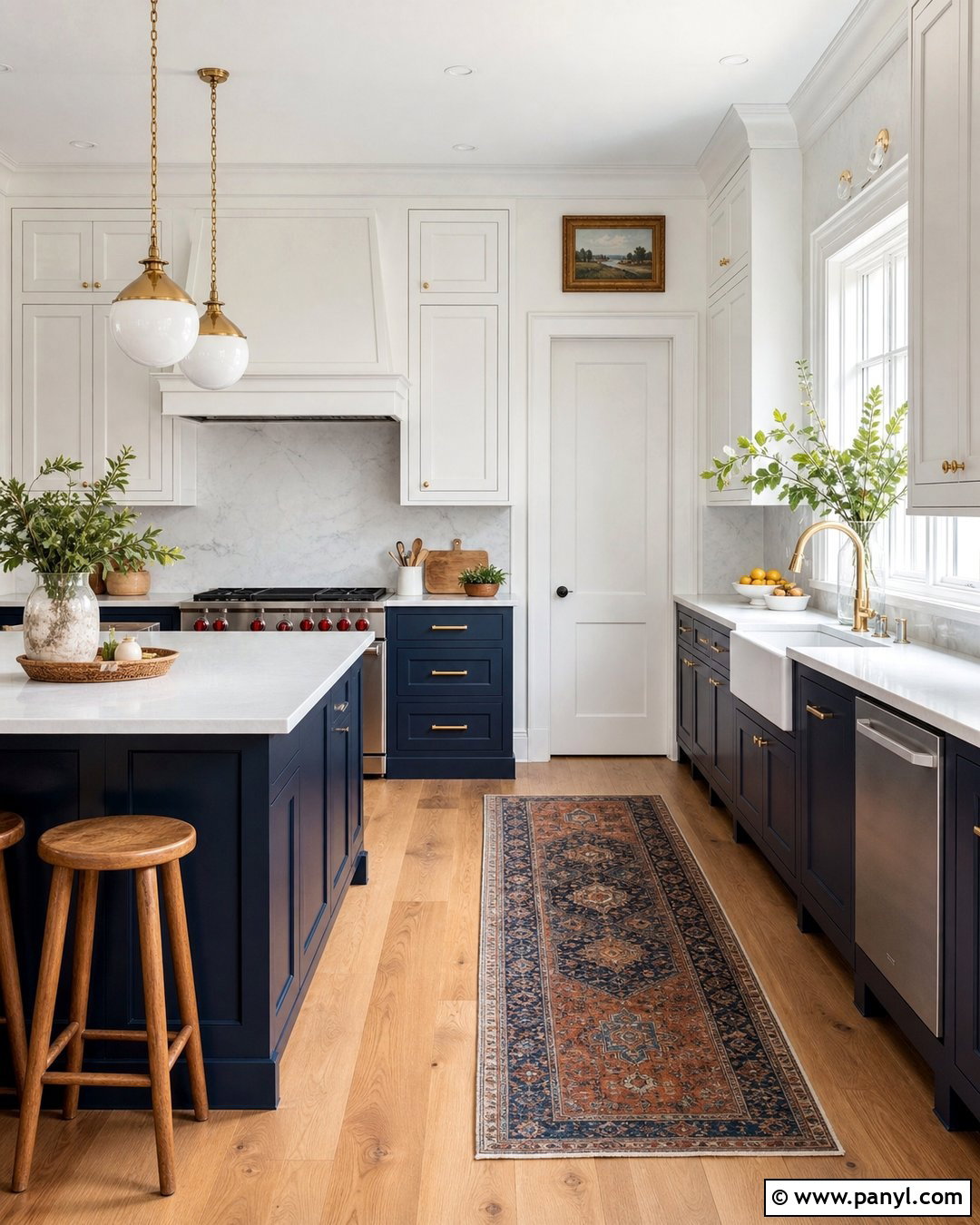 Sherwin Williams Pure White Kitchen With Navy Cabinets - 30 Sherwin Williams Pure White Walls