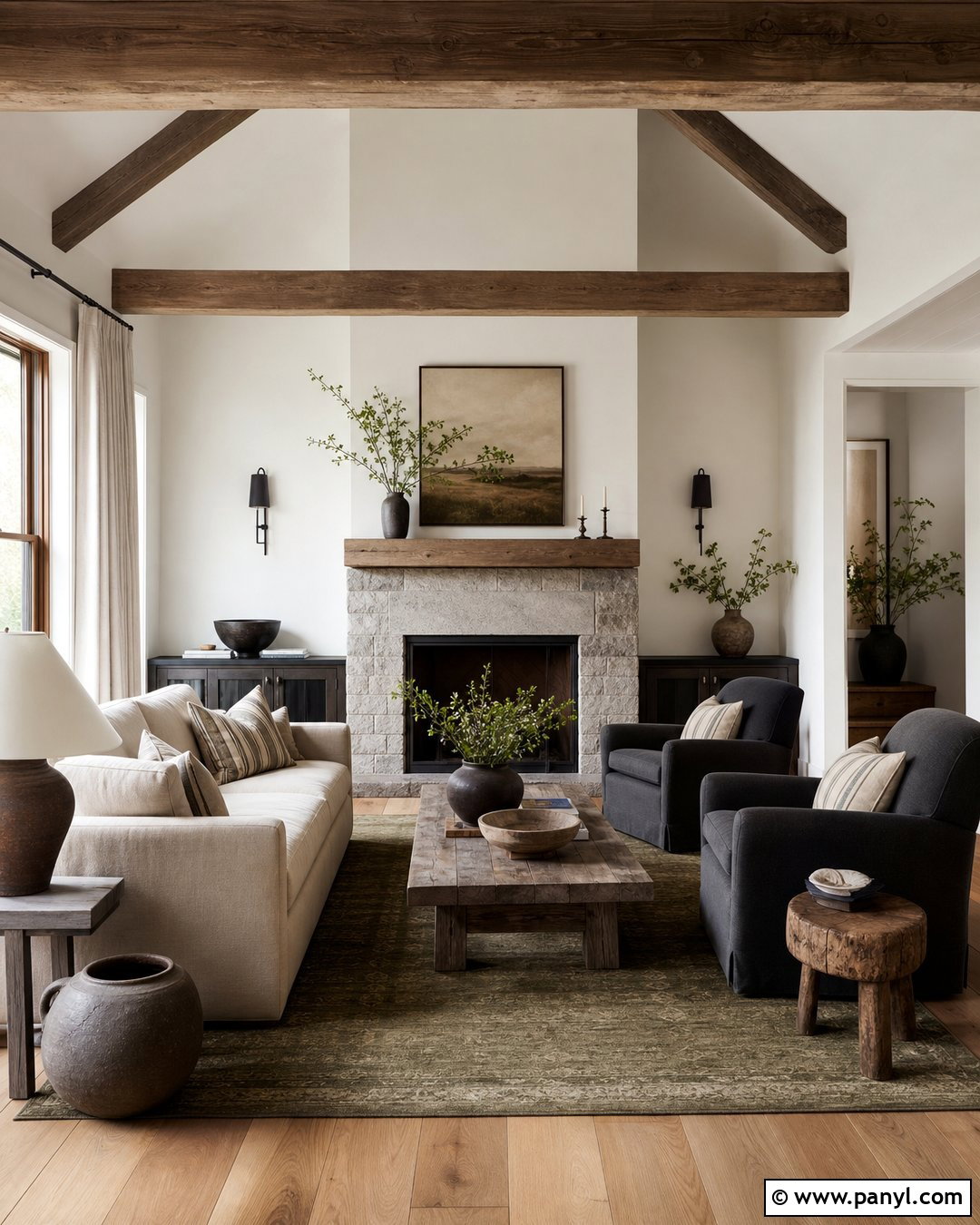 Sherwin Williams Pure White Modern Farmhouse Living Room - 30 Sherwin Williams Pure White Walls