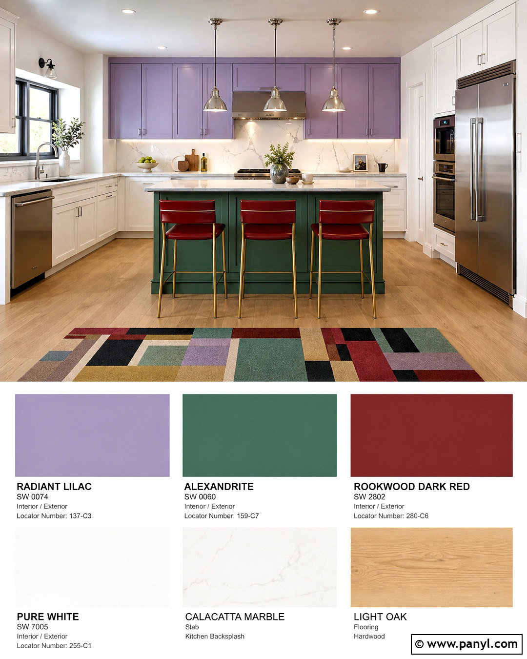 Sherwin Williams Radiant Lilac Palette - 20 sherwin williams color palette ideas