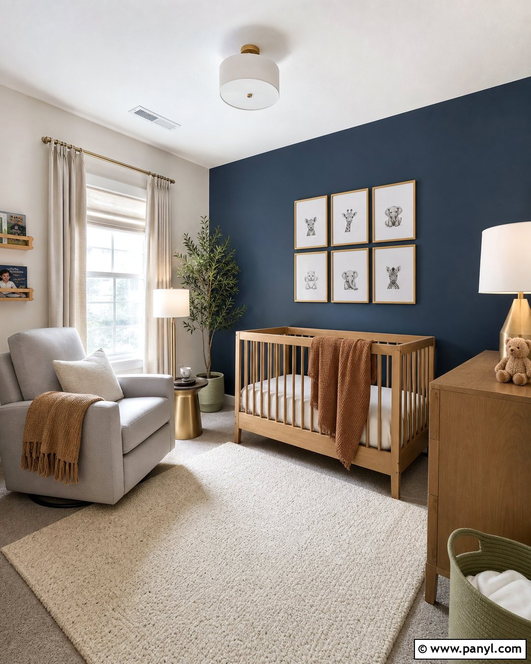 Sherwin Williams Rainstorm Nursery Accent Wall - 20 Navy Accent Wall Sherwin Williams Ideas