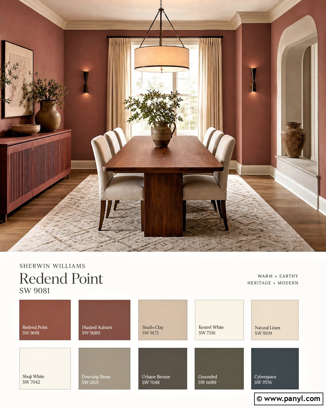 Sherwin Williams Redend Point Palette - 20 sherwin williams color palette ideas