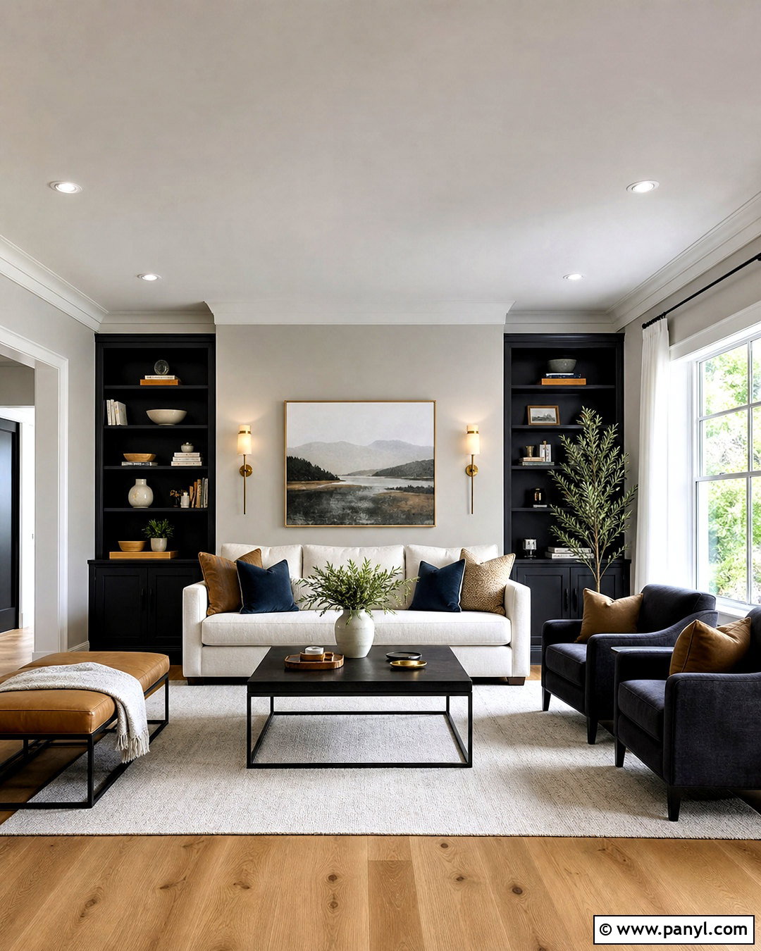 Sherwin-Williams Repose Gray Living Room - 20 sherwin williams living room colors