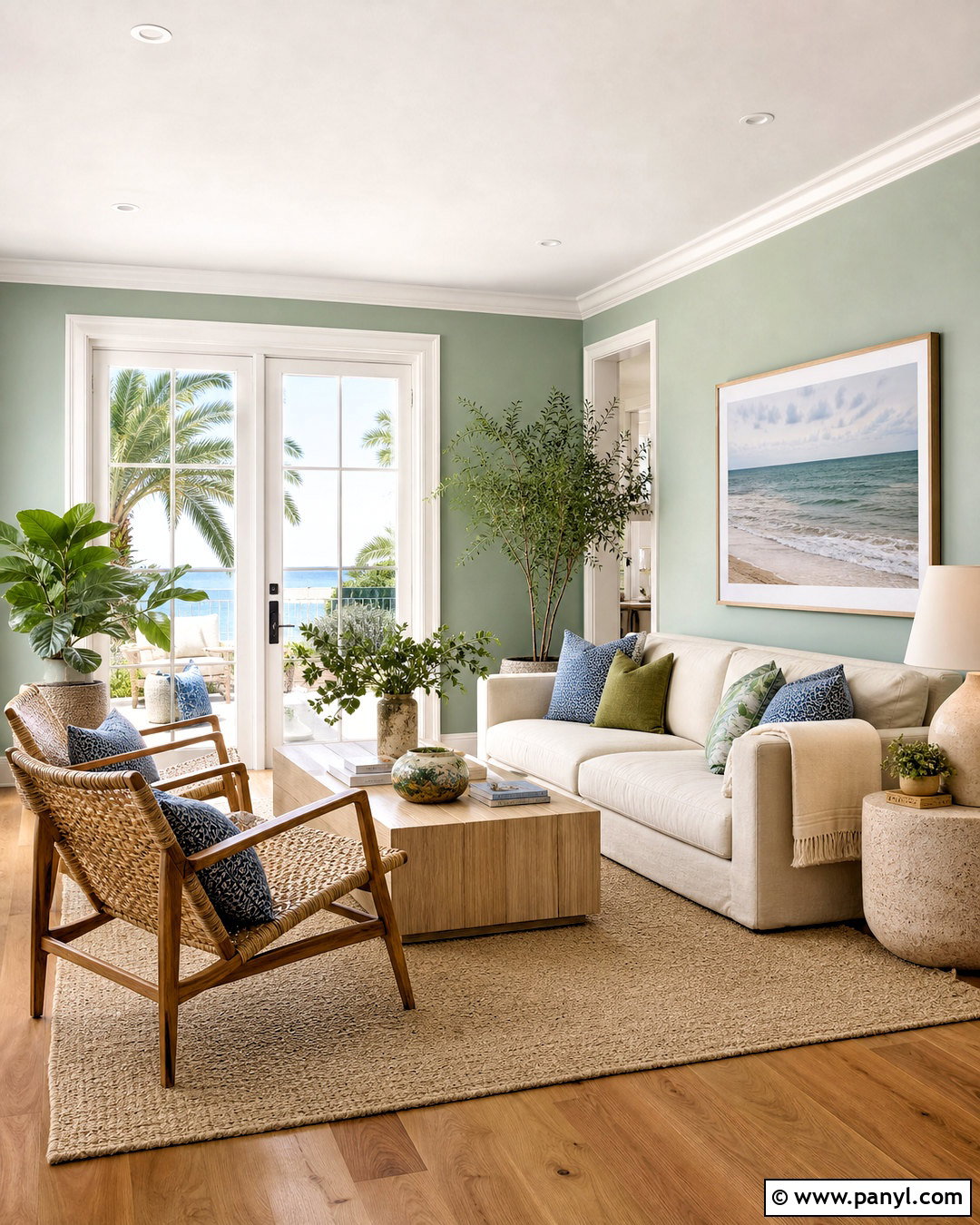 Sherwin-Williams Sea Salt Living Room - 20 sherwin williams living room colors
