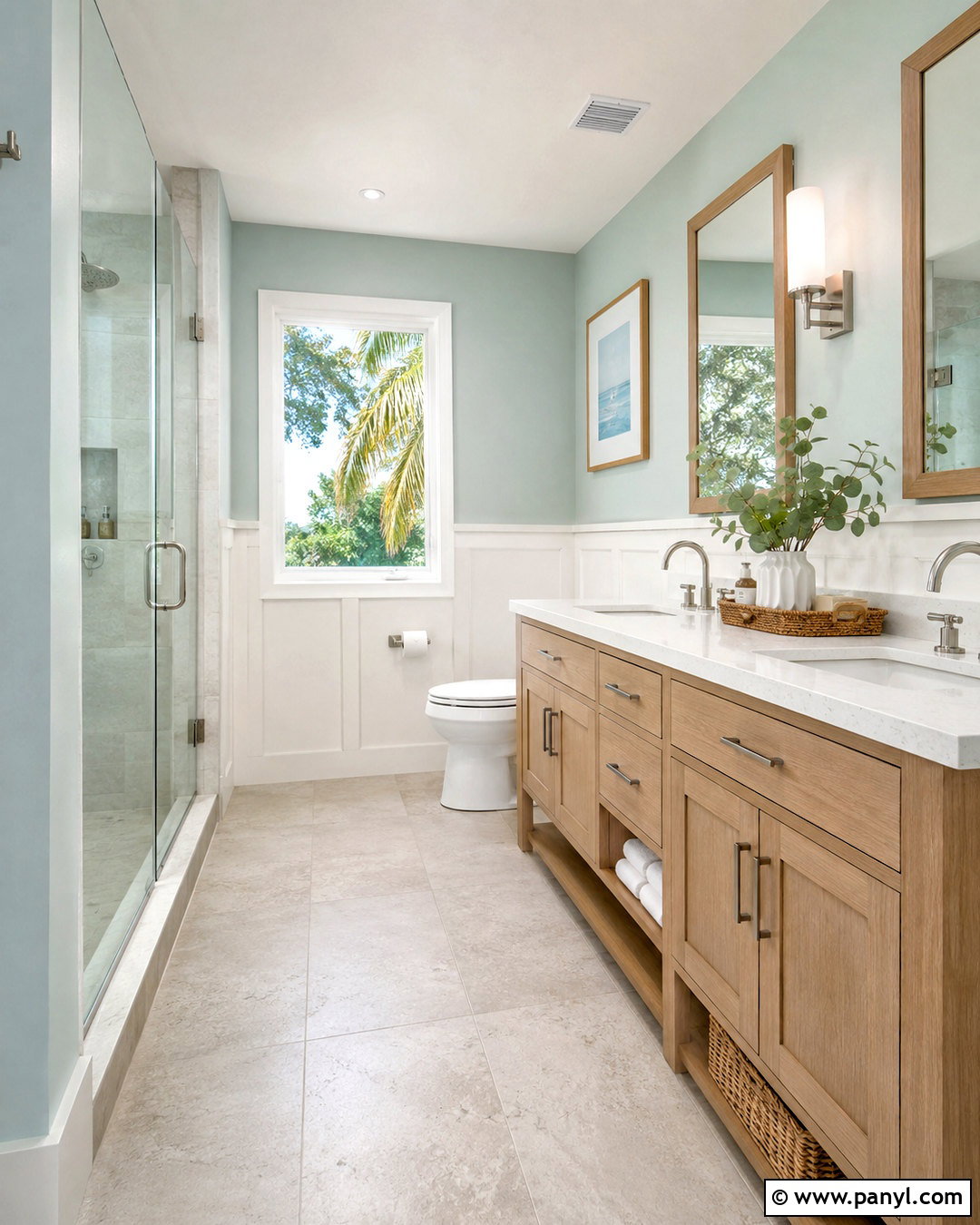 Sherwin-Williams Sea Salt - 20 coastal blue paint colors