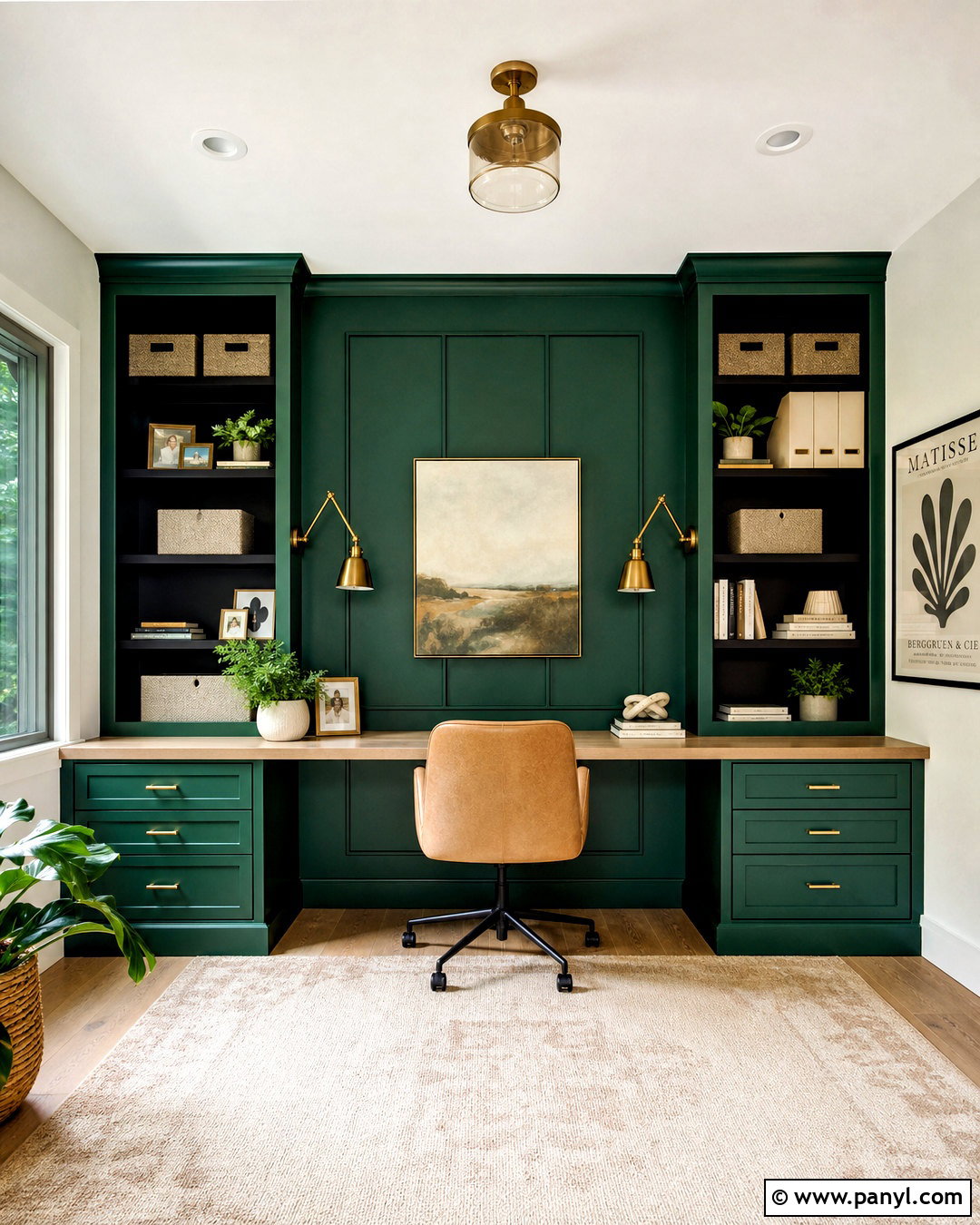 Sherwin-Williams Shamrock Paint Color - 20 emerald green paint colors