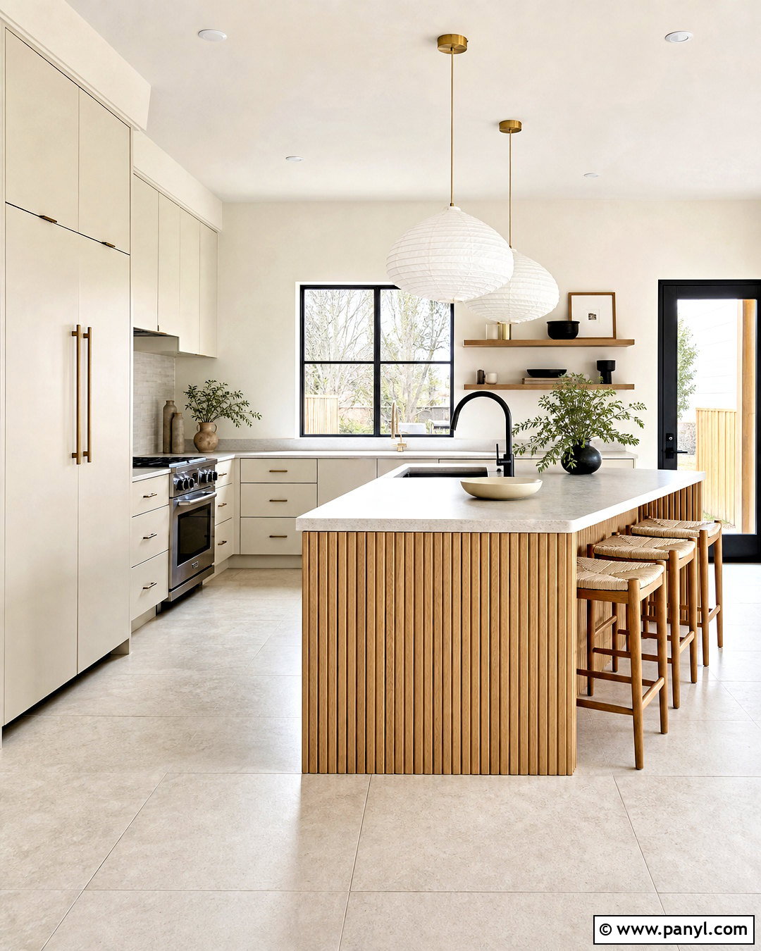 Sherwin-Williams Shoji White Kitchen - 20 white kitchen paint colors