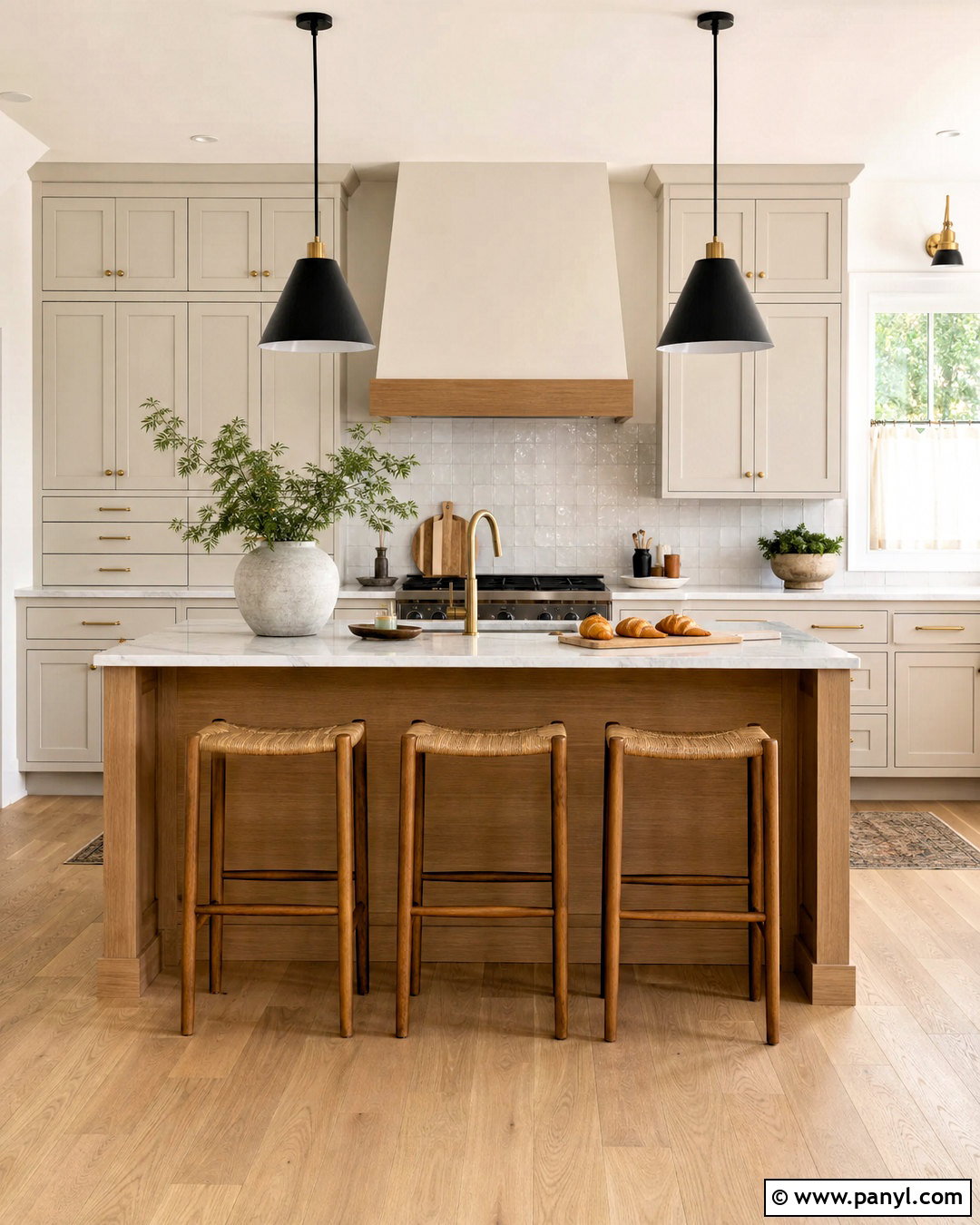 Sherwin-Williams Shoji White Kitchen - 20 greige sherwin williams ideas